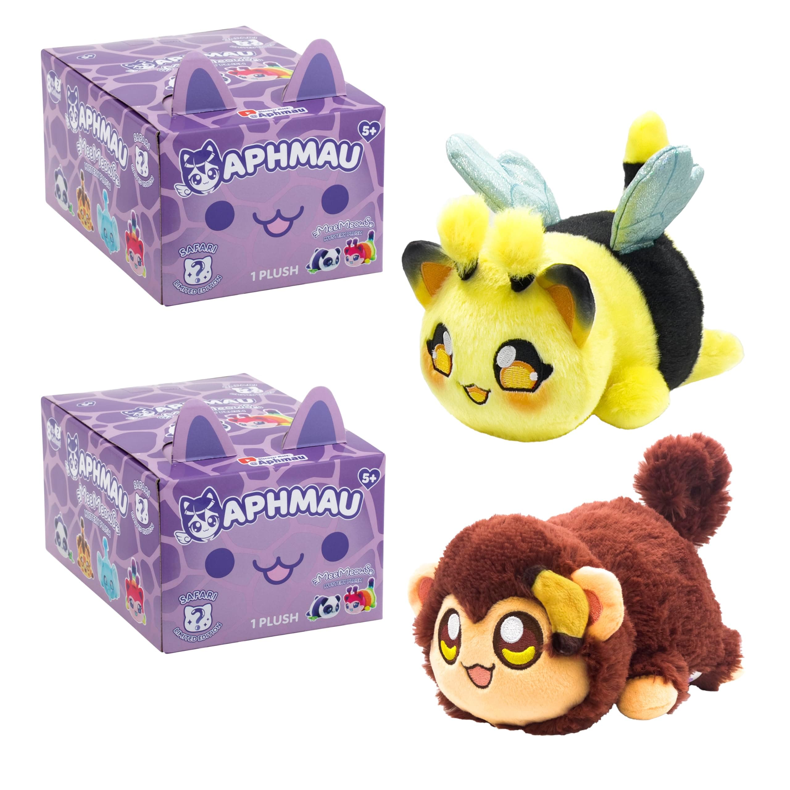 Aphmau Mystery Plush - 6" - Safari - 2PK Bundle