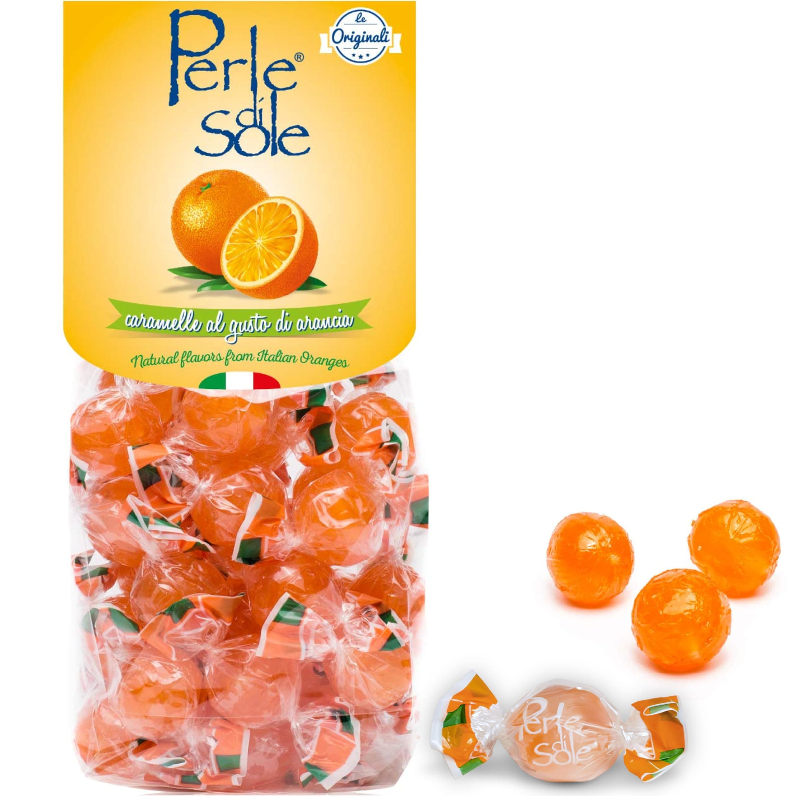 Orange Flavored Hard Candies – 3 Pcs. x 200Gr