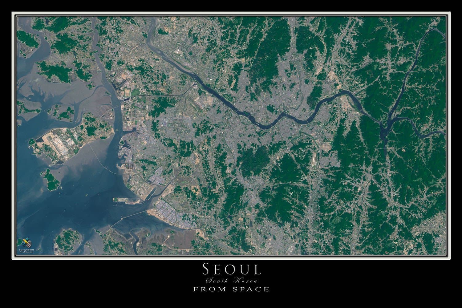 Great Sand Dunes National Park Satellite Poster Map