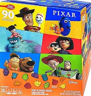 Betty Crocker | Assorted Fruit Flavored Snacks | Total 90 pouches | NET WT 4LB 8 OZ (72 OZ) (2.04 KG)