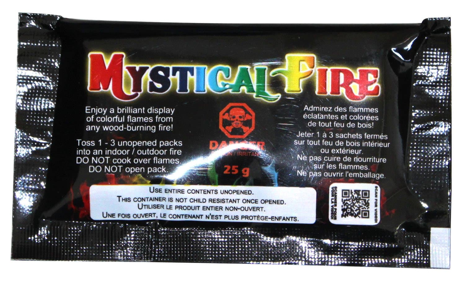 1 X Mystical Fire Campfire Fireplace Colorant Packets (3 Pack)