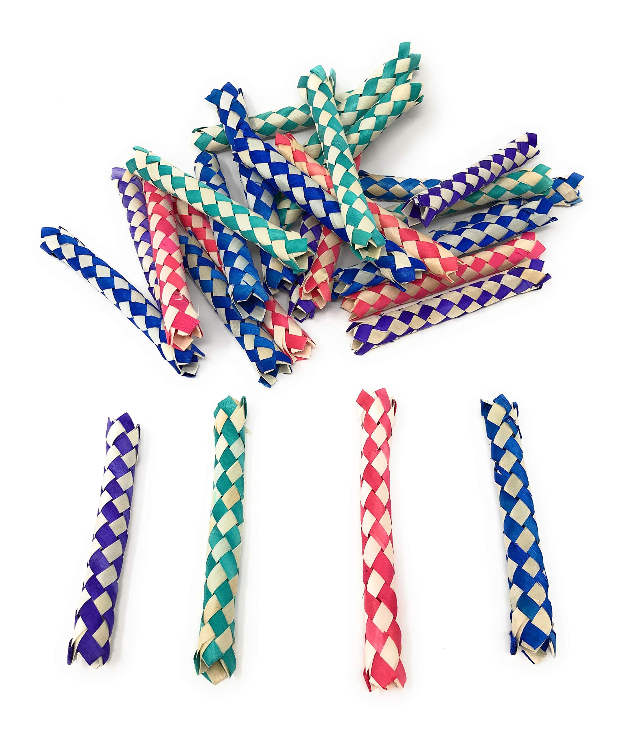 - Bulk 200 Pack Chinese Finger Trap Assortment - Fun Gag Puzzles for All Ages