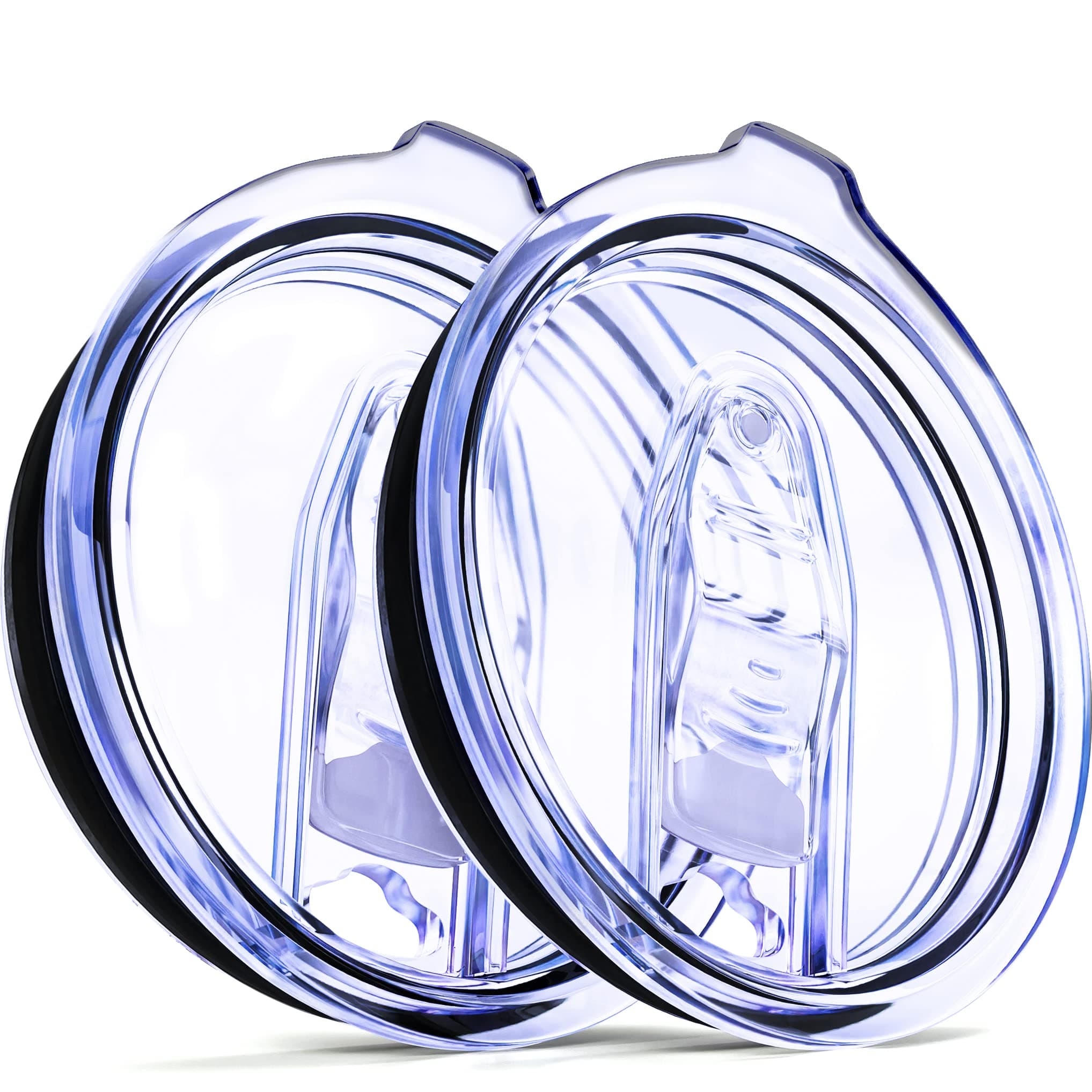 20 oz 2 silicon  lids for yeti