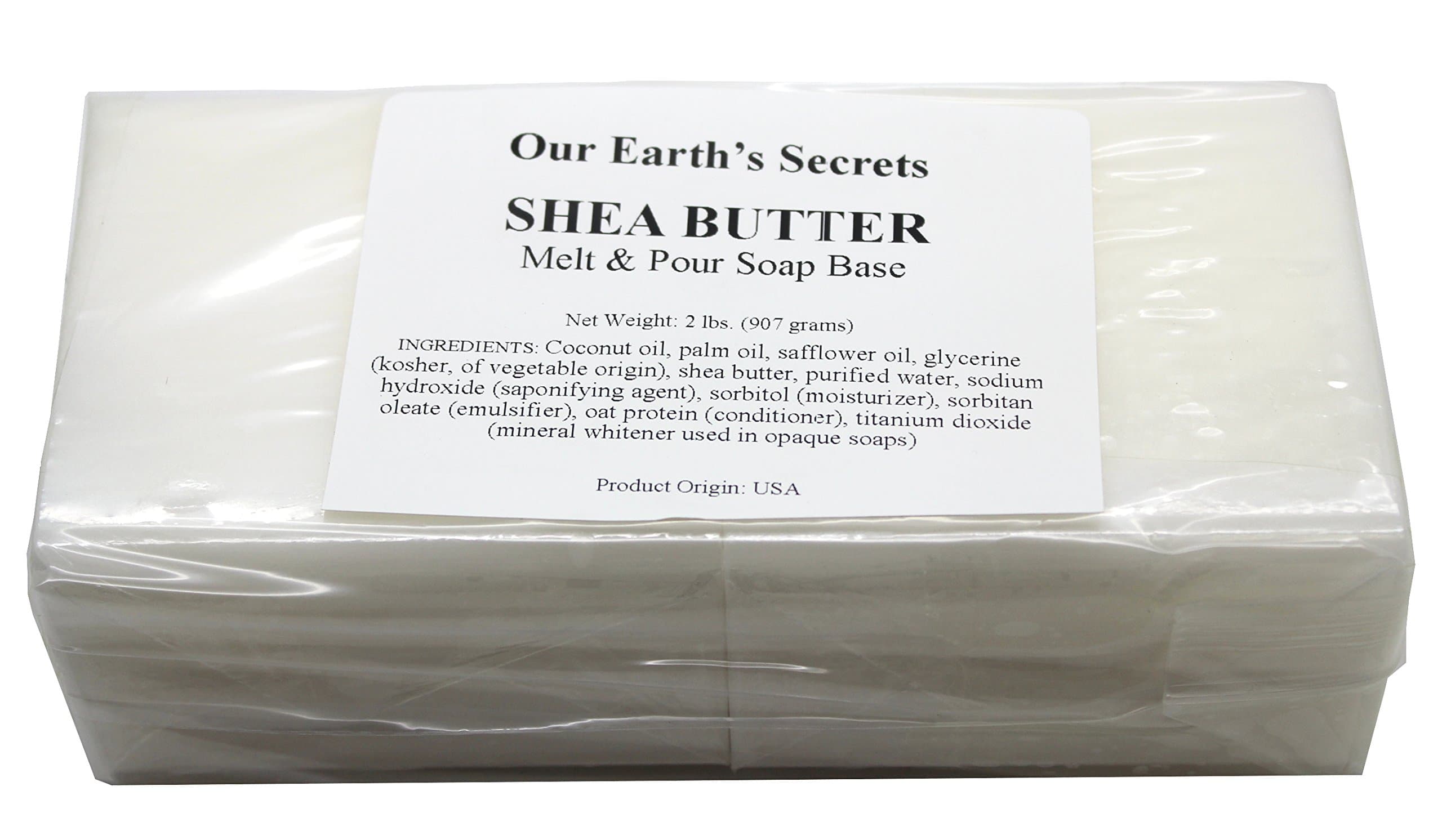 Shea Butter - 2 Pound Melt and Pour Soap Base -