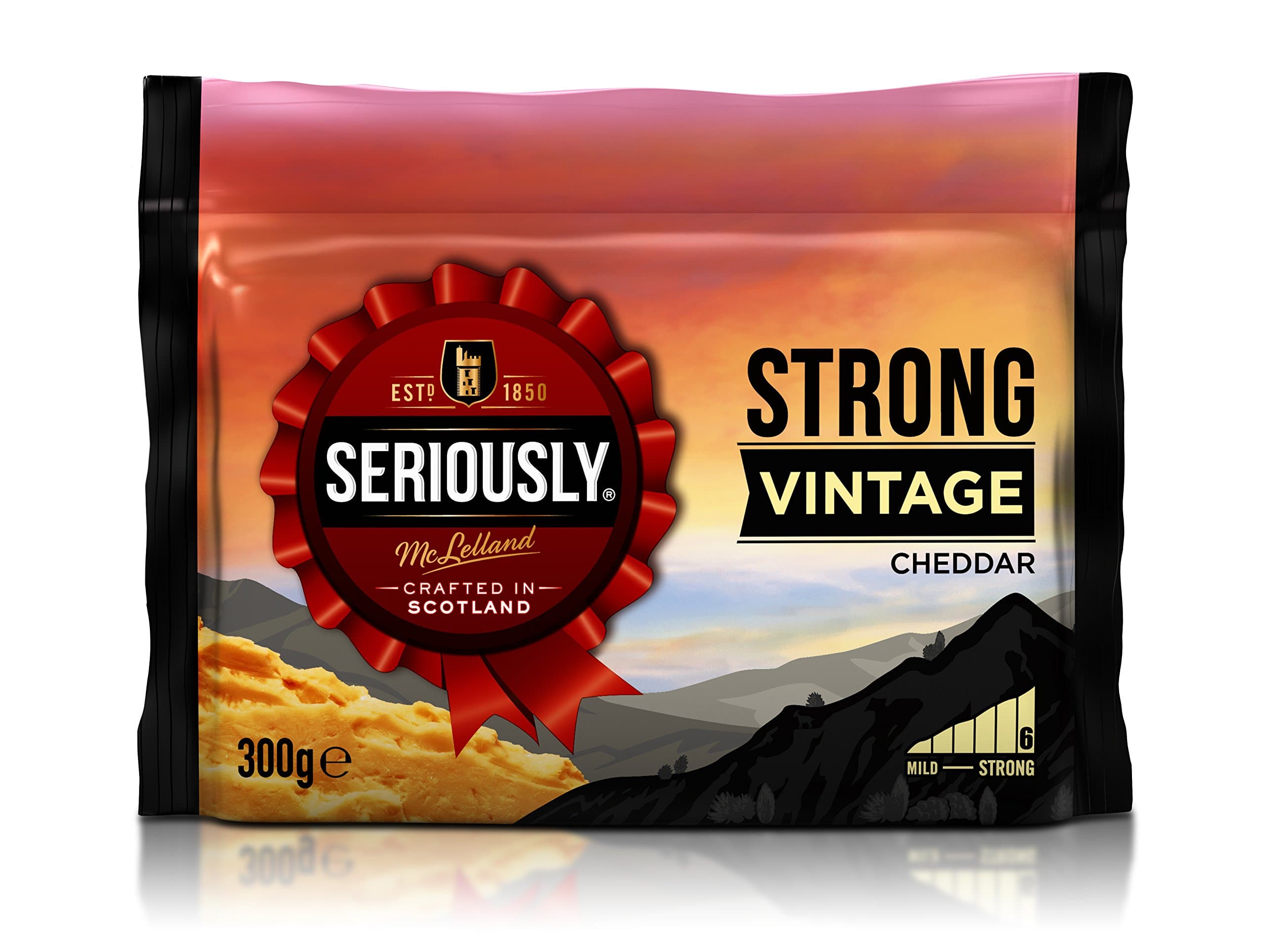 Seriously Strong Vintage Cheddar, 300g