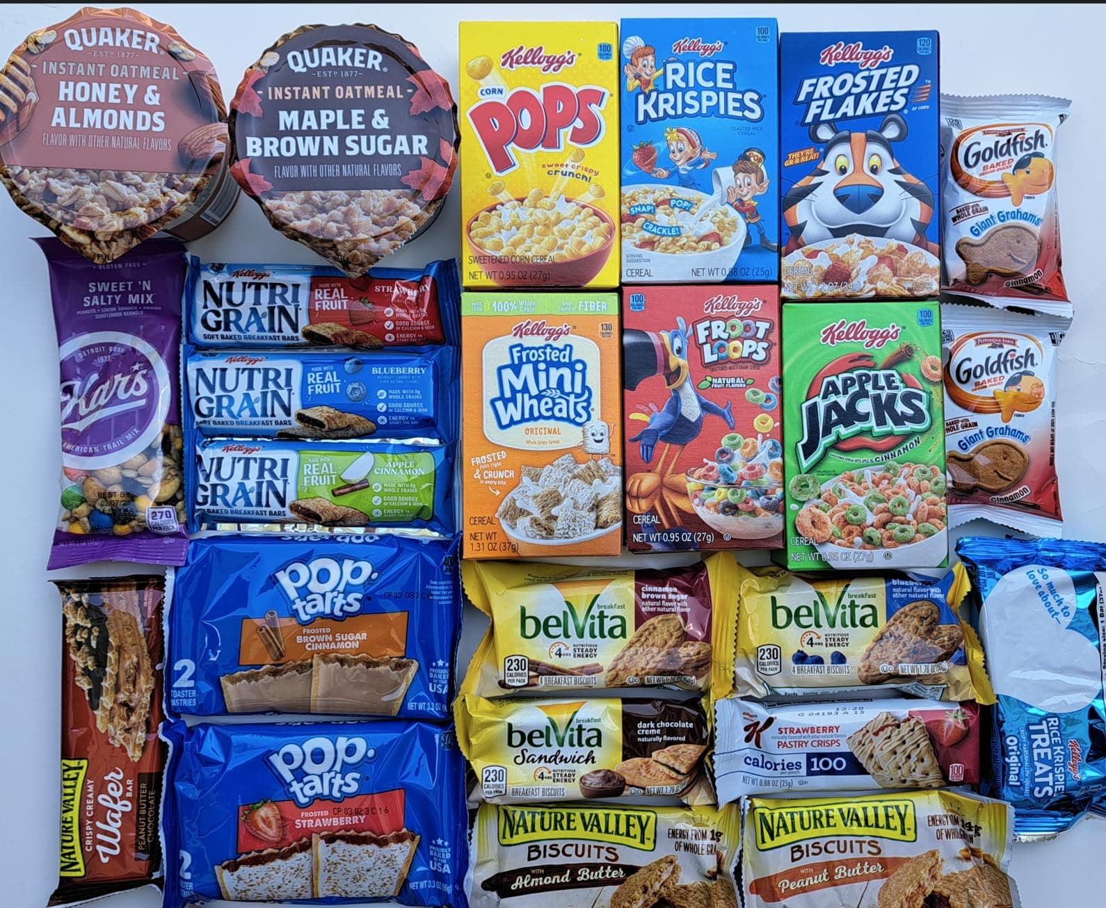 Grab 'N Go Breakfast Variety Pack - Classic™ - Ultimate Snack Gift Box for Quick Breakfast Snacks / Care Package