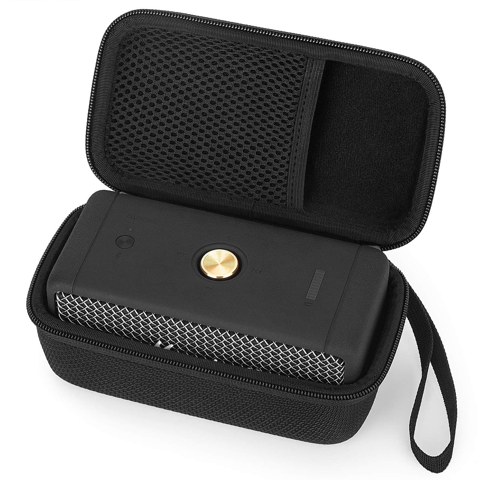 Yinke Hard Case for Marshall Emberton Bluetooth Speaker, Hard Organizer Portable Carry Cover Storage Bag (Emberton Black)