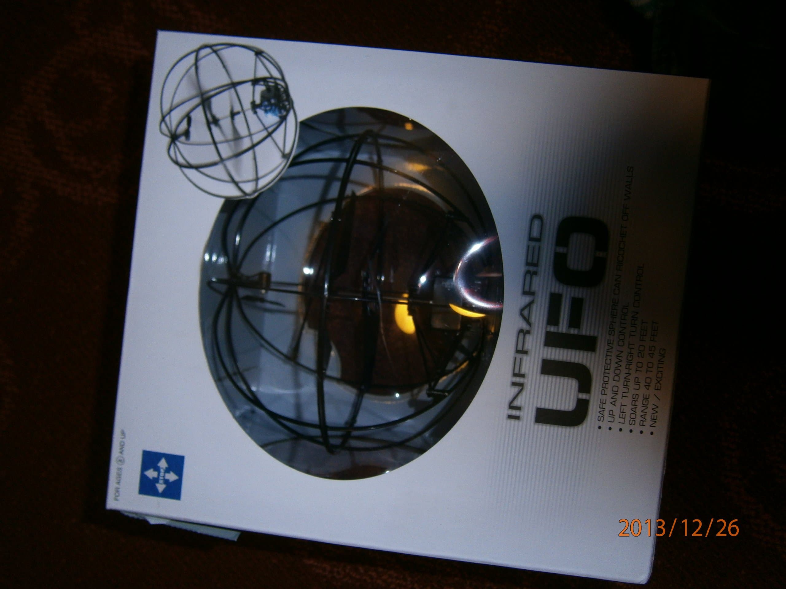 Excite Flying UFO Alien Sphere - 3 Channel Remote Controlled Infrared w/Controller