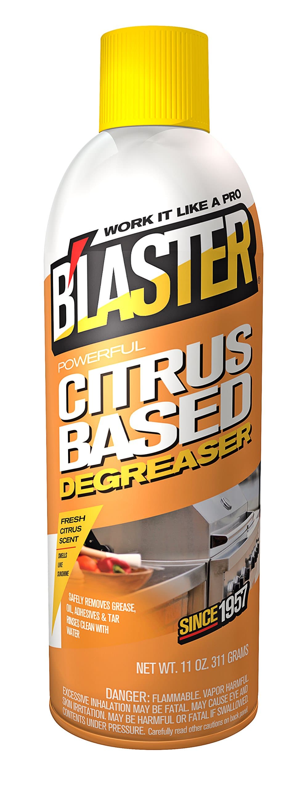 B'laster 16-CBD Powerful Citrus Based Degreaser - 11-Ounces