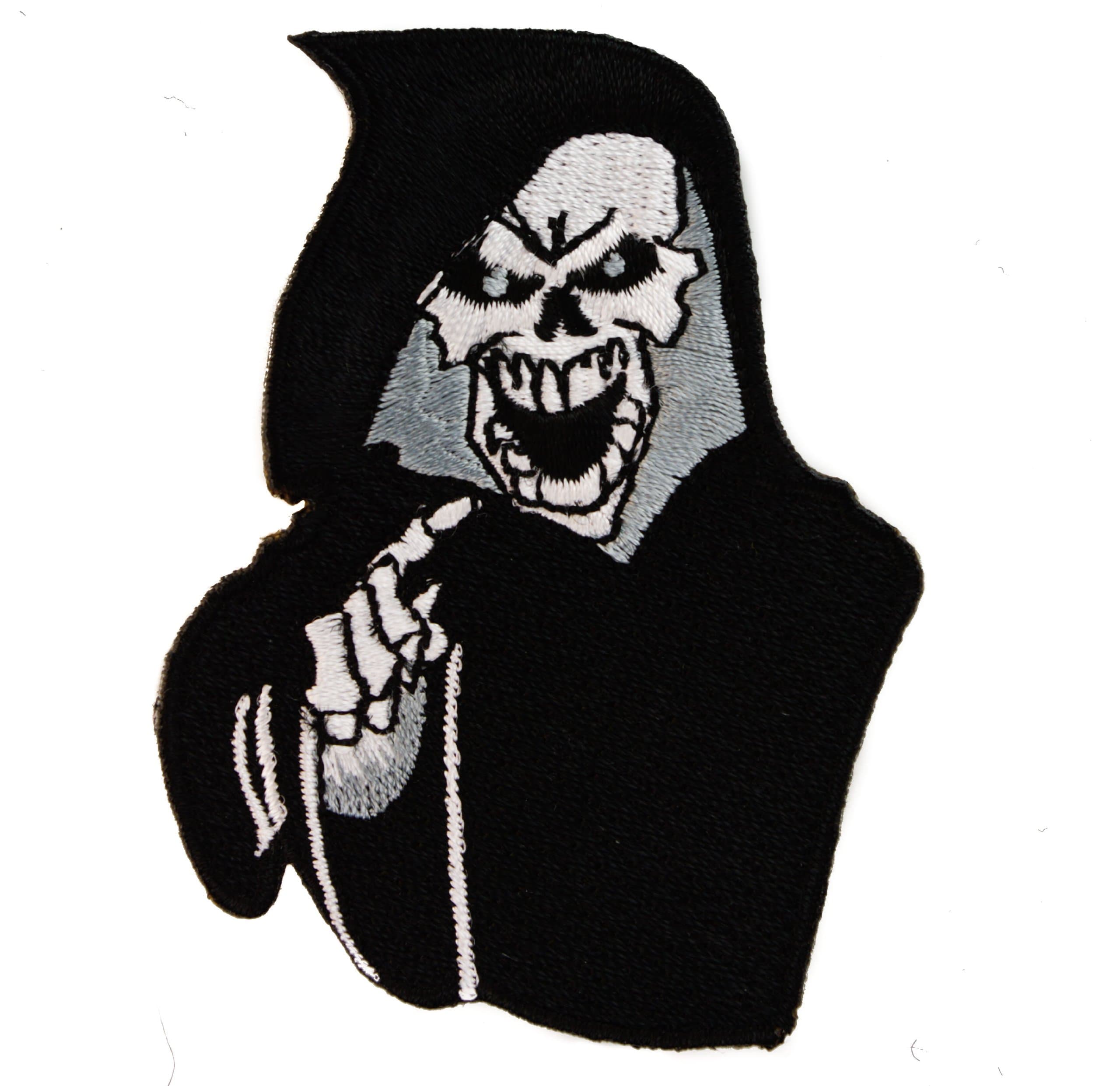 Grim Reaper 3 1/2 inch Iron or Sew on Patch