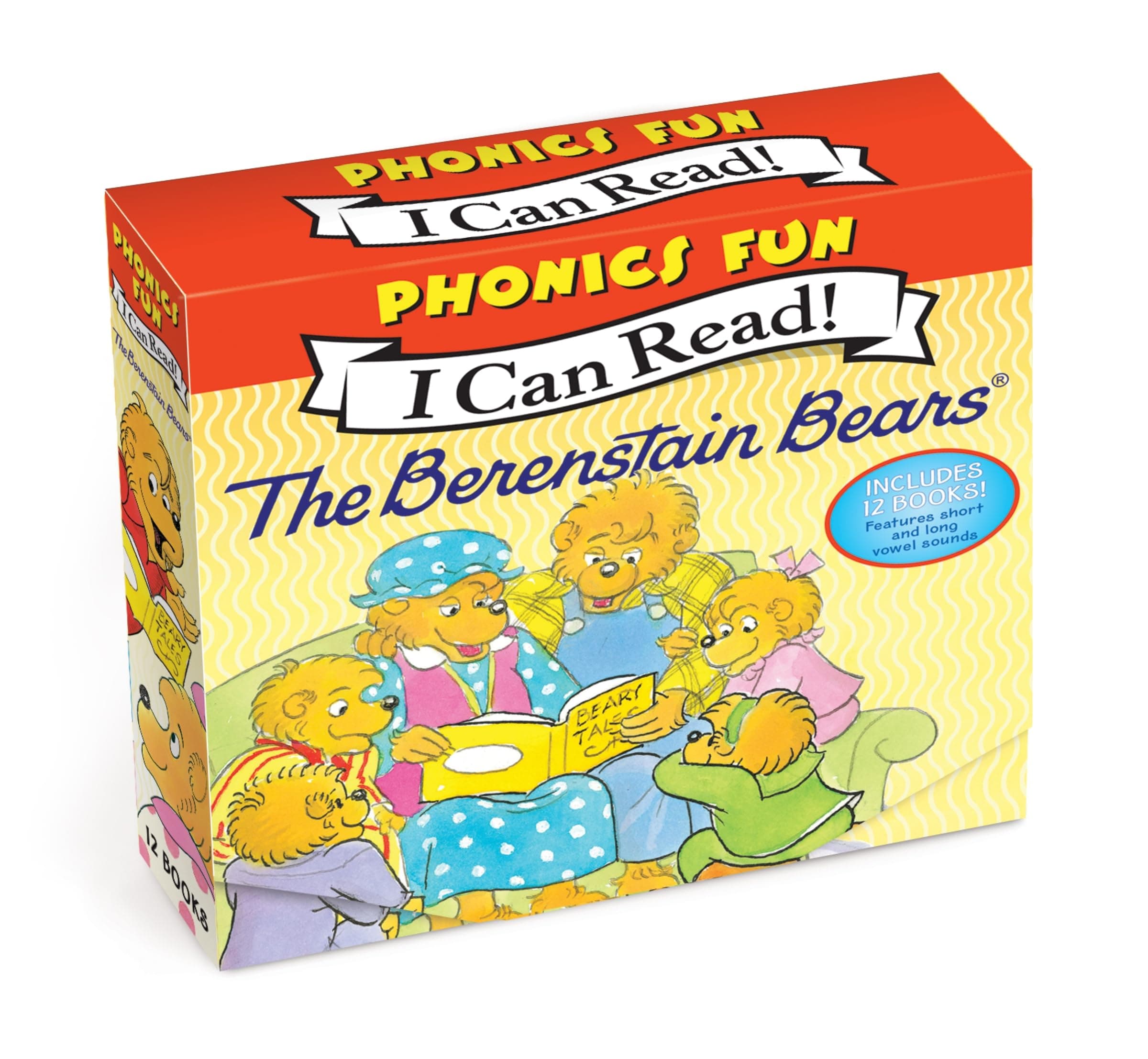 The Berenstain Bears 12-Book Phonics Fun!: A Collection of Classics for Children (Ages 4-8) (I Can Read Phonics Fun)