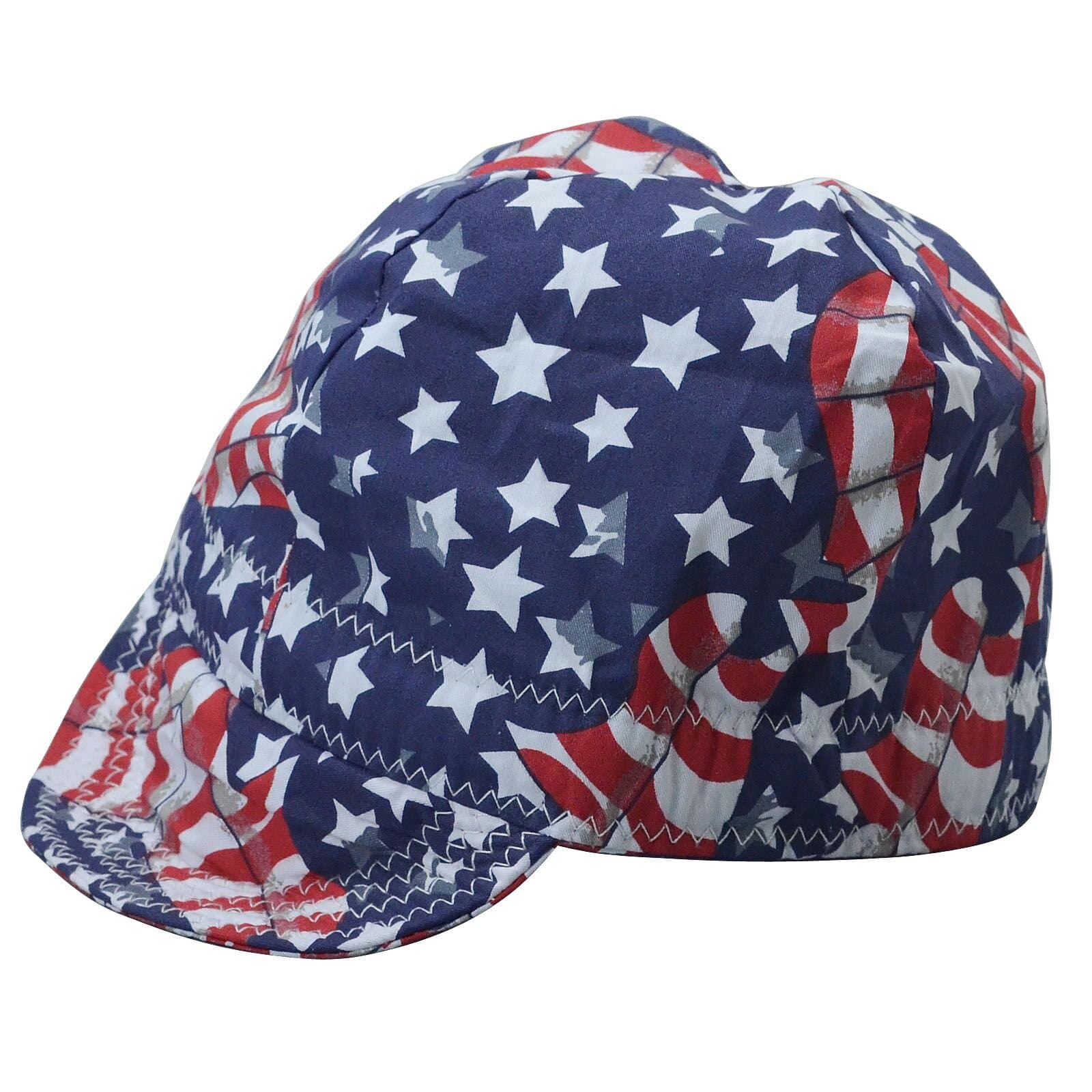 RIVERWELD Welding Cap Pure Cotton Mesh Inside Liner for Welders Match Welding Helmet American Eagle Colour Head Protection