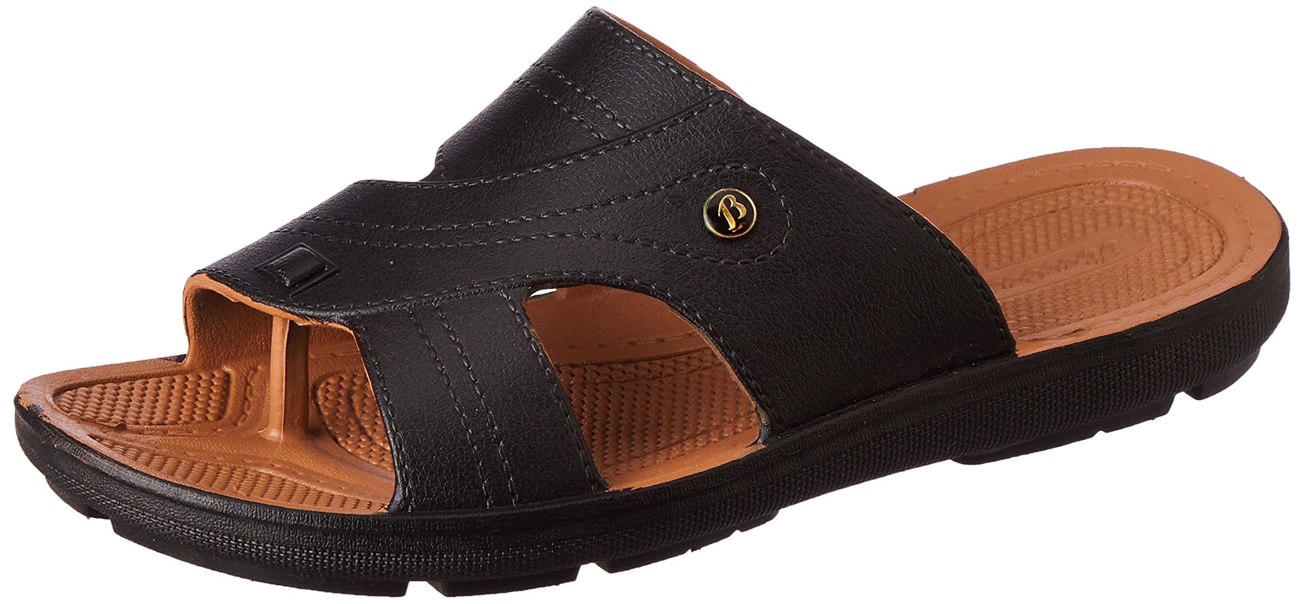 Sandak Men's Ronald E Slipper, Black, 40.5 EU