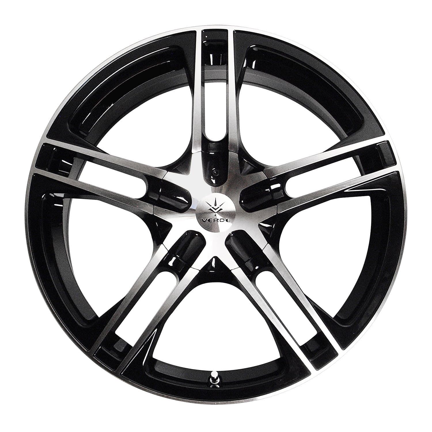 VERDE - protocol - 17 Inch Rim x 7 - (5x4.5/5x112) Offset (40) Wheel Finish - black with machined face & lip