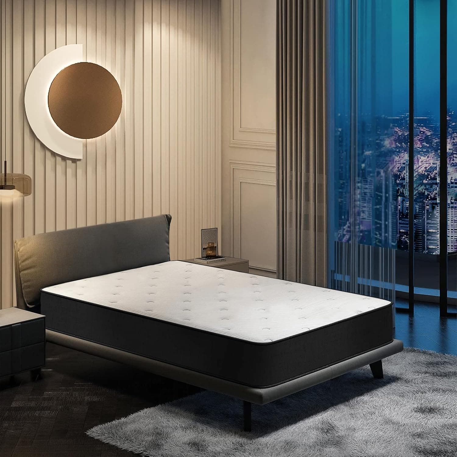 DEEP SLEEP EVERY NIGHT Spring Mattress (Double/Full - W140 x L200 x D24 cm)