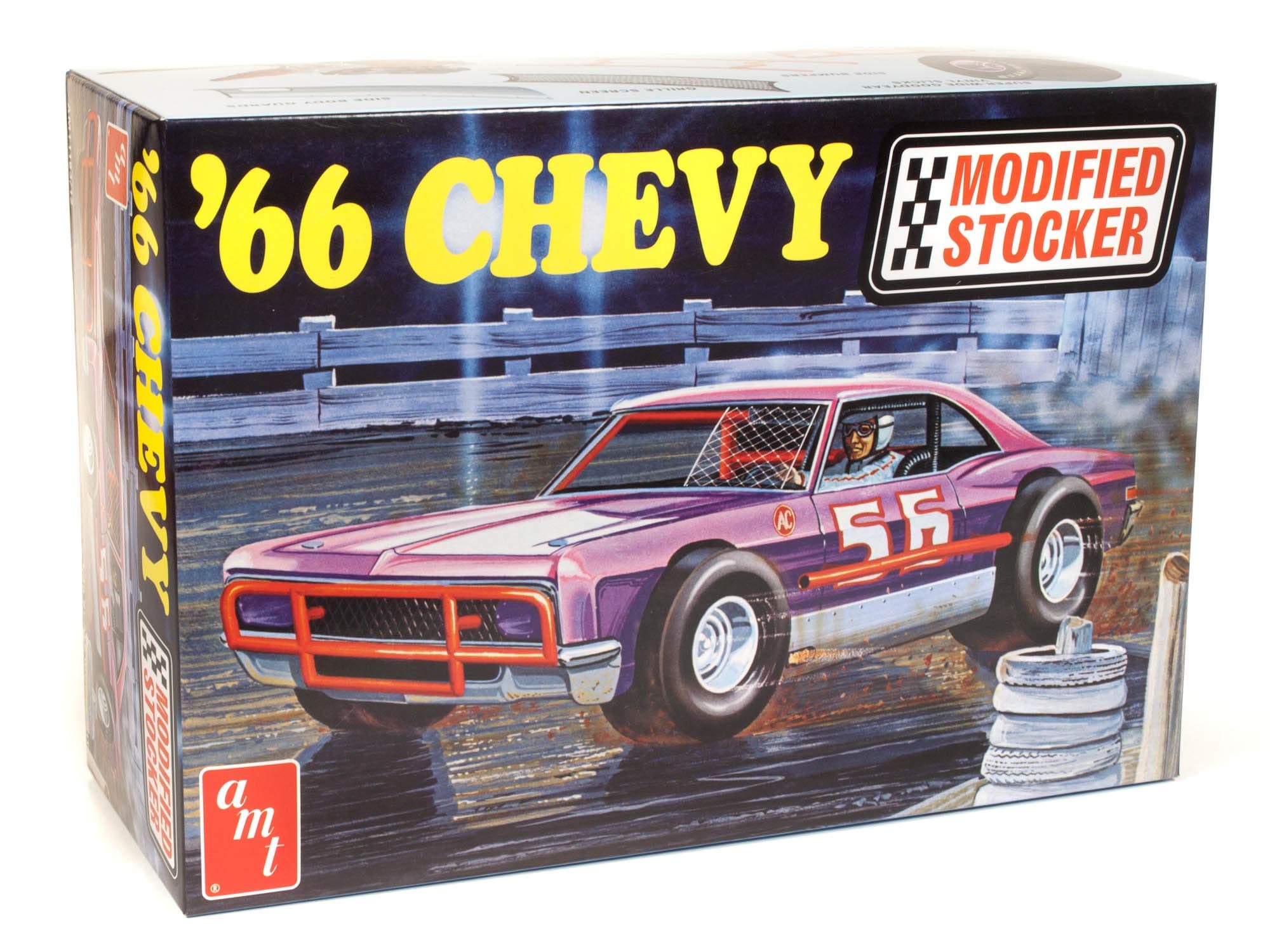 AMT 1966 Chevy Impala Modified Stocker 1/25 Scale Model Kit