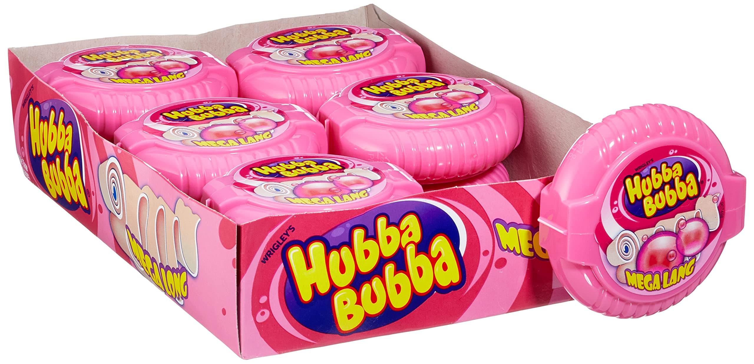 Wrigley Hubba Bubba Bubble Tape Fancy Fruit, 12er Pack (12 x 1 Stück)
