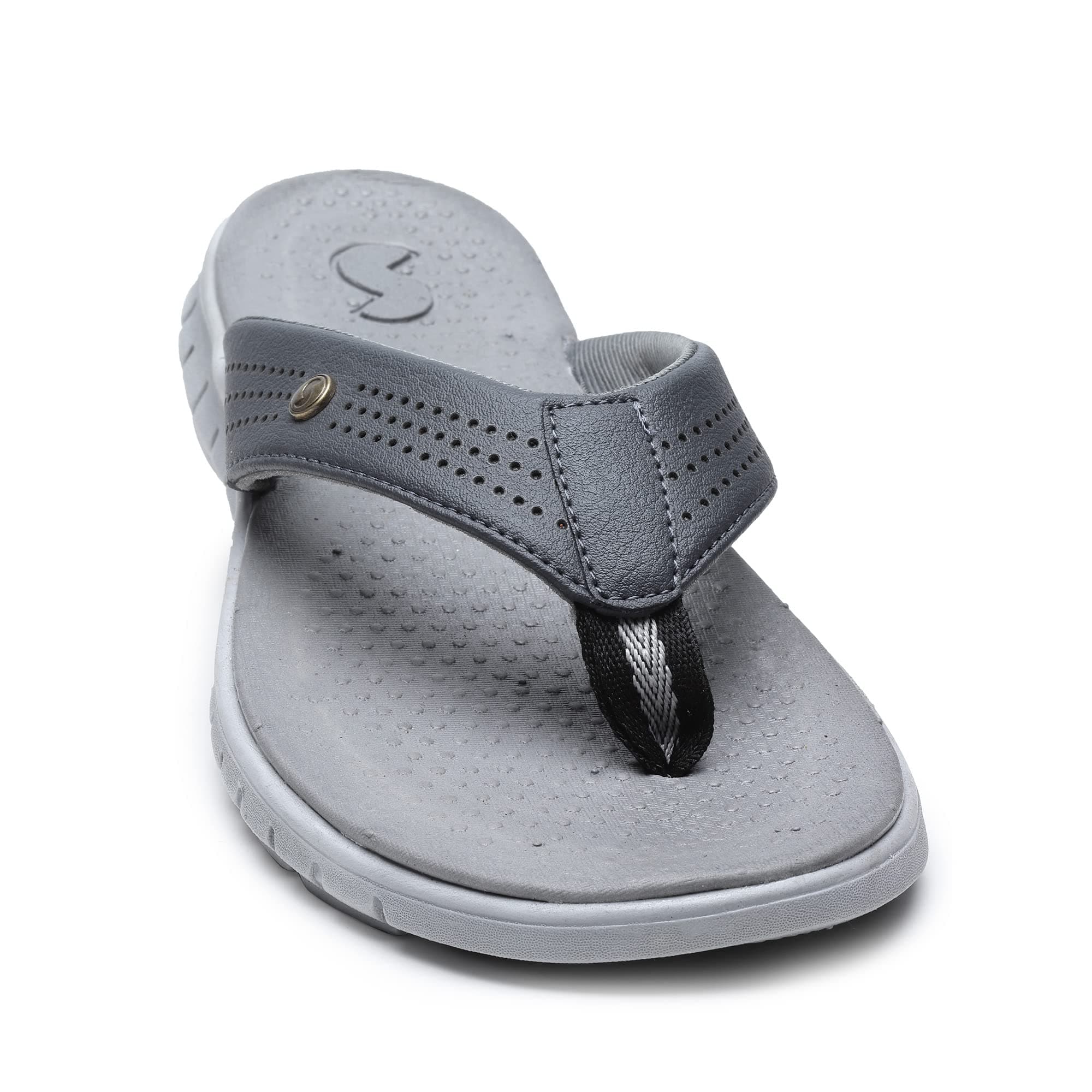 SOLETHREADSCULT | TruBounce | Shock Absorbent | lightweight | Skid Resistent | Super comfortable | Bounce back | Rugged Sole | Flip Flops for Men