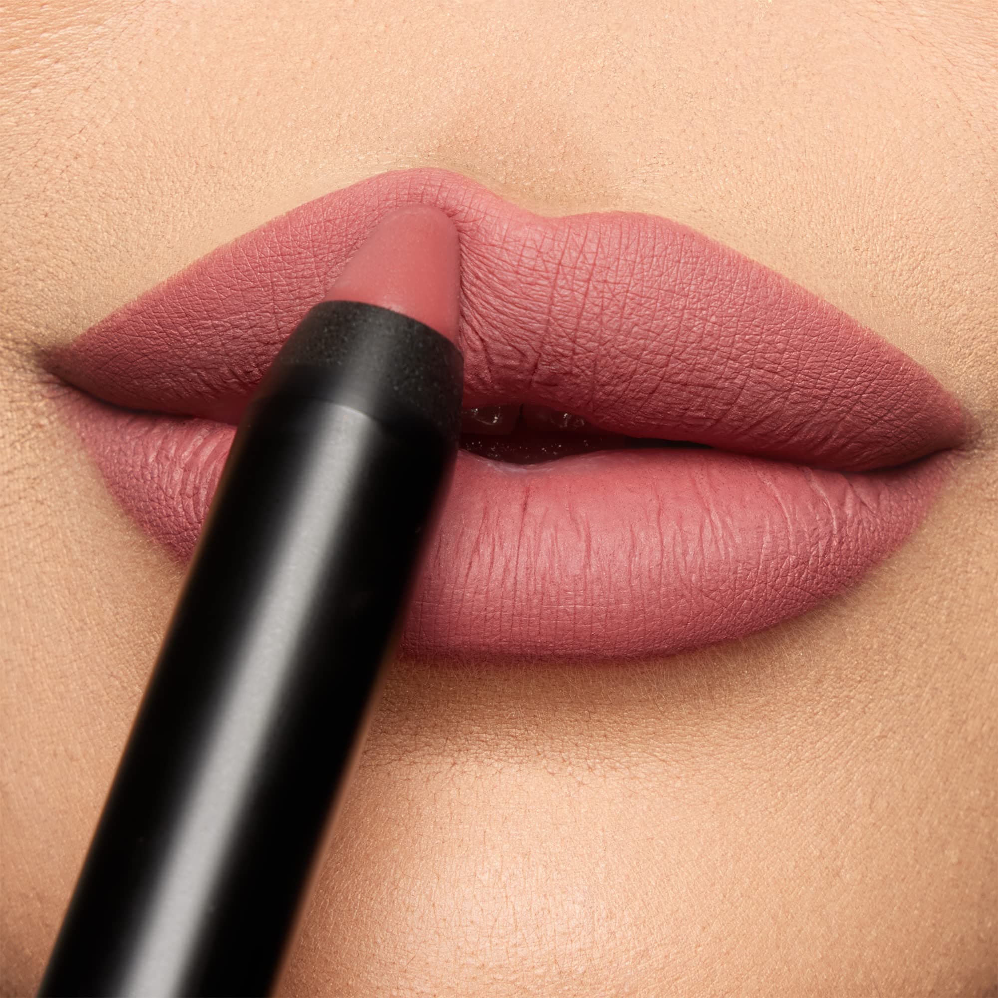 Nude Pink Lipstick Crayon - Matte - Tip Toe