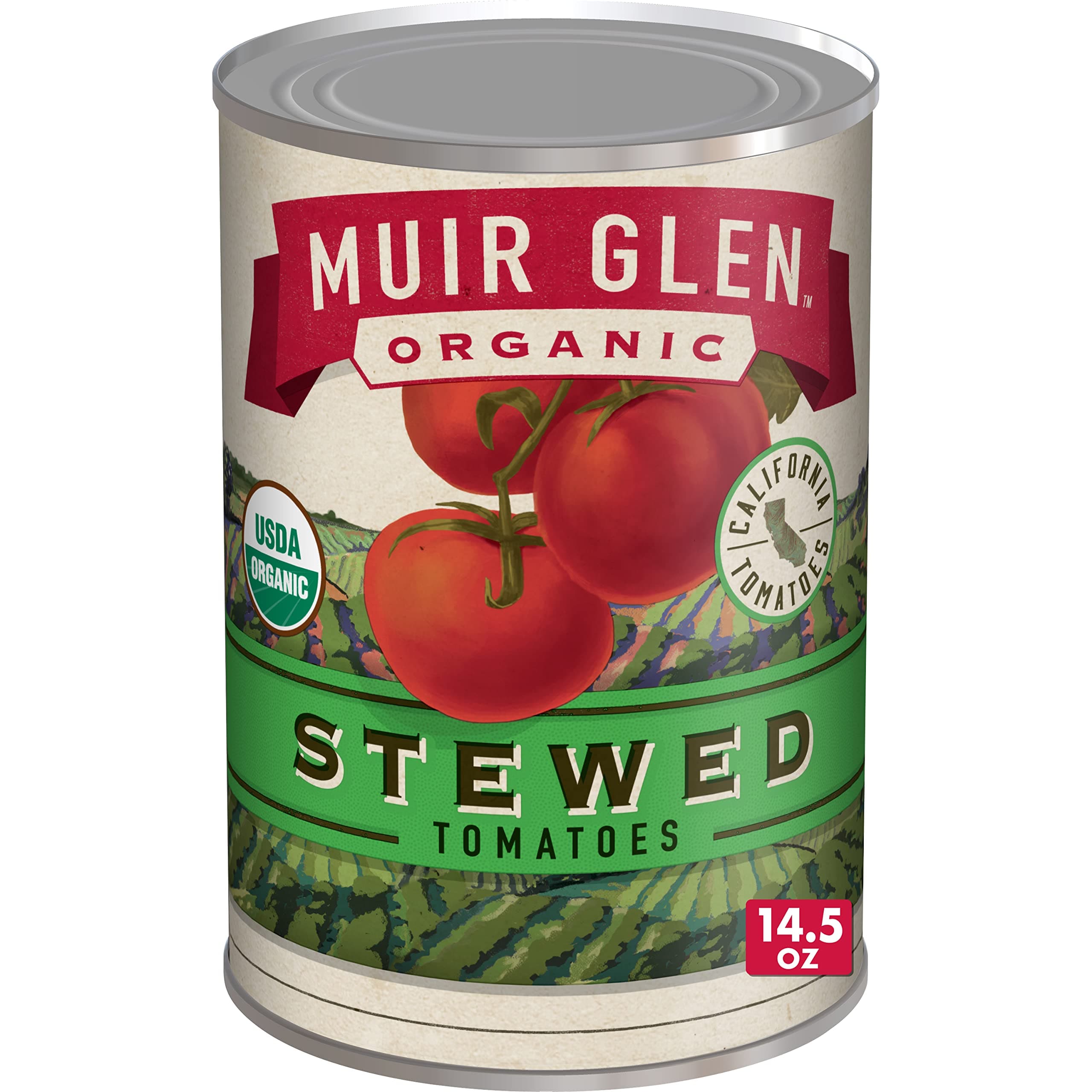 Muir Glen Stewed Tomatoes, 14.5 Oz