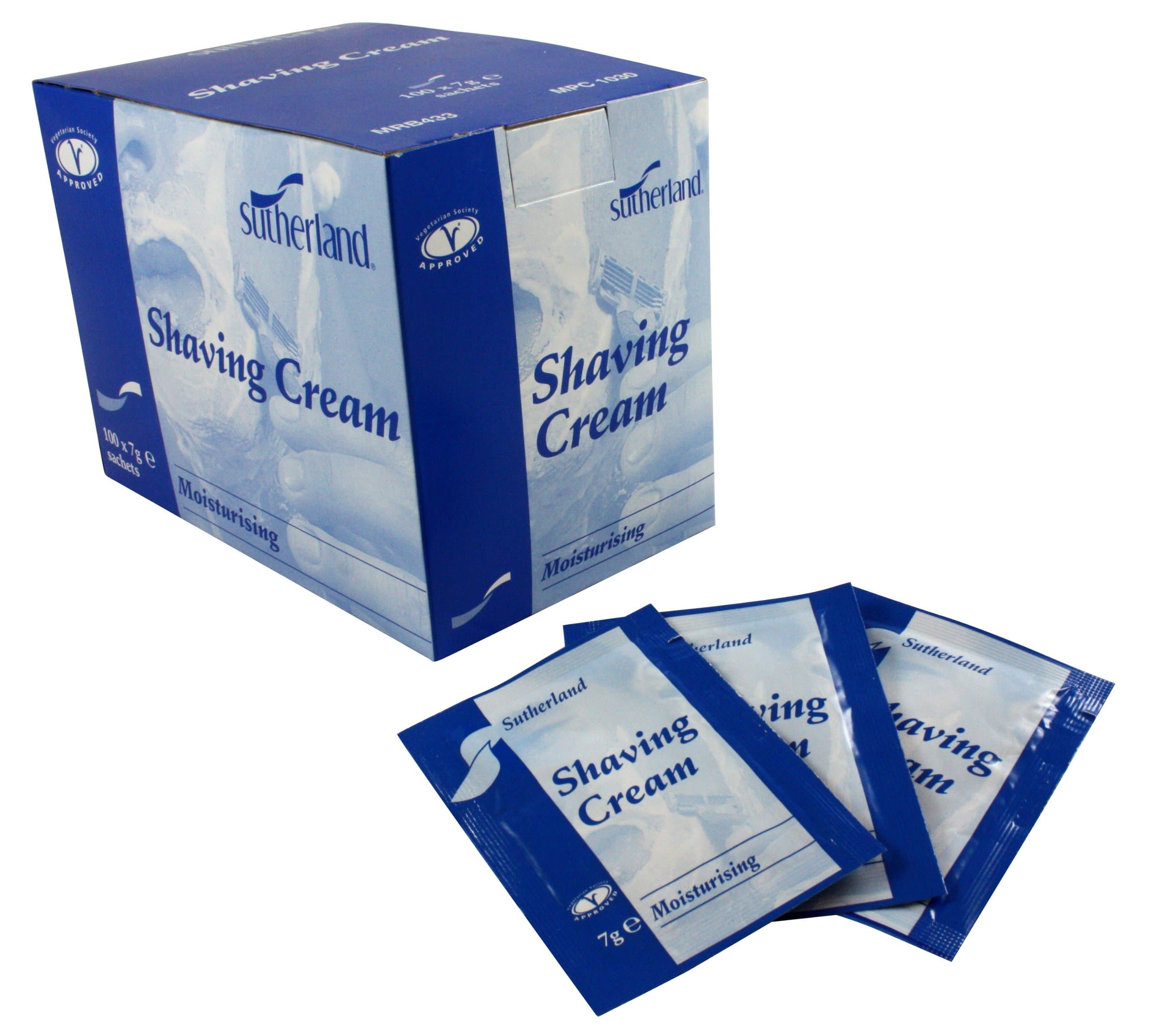 Sutherland Shaving Cream - 100 X 7gm single use sachets