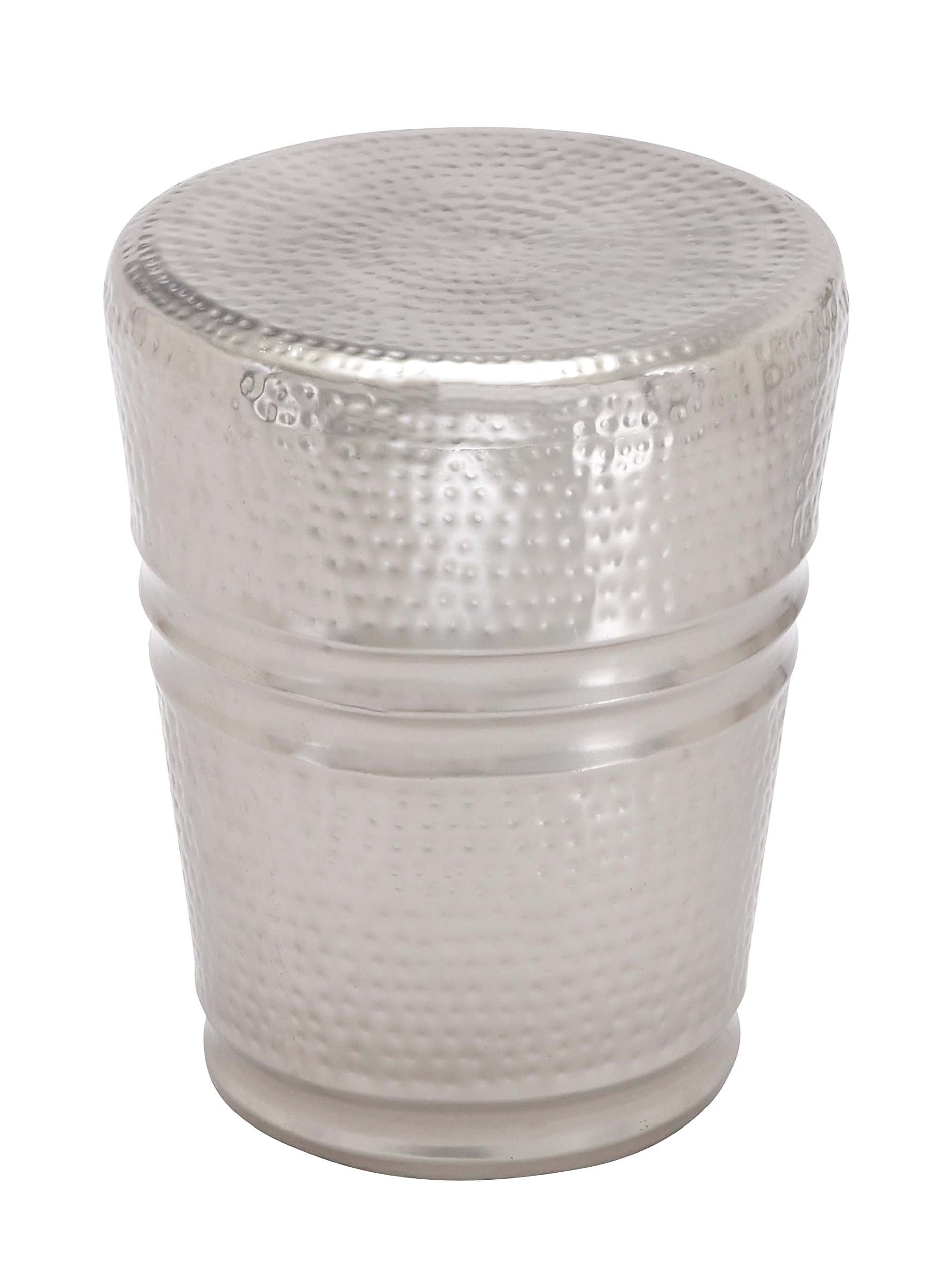 Deco 79 Metal Stool, 14 by 19-Inch