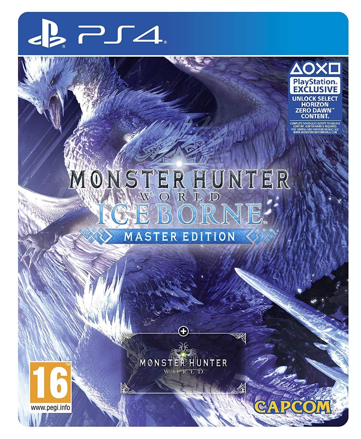 Capcom Monster Hunter World Iceborne Master Edition Steelbook PS4
