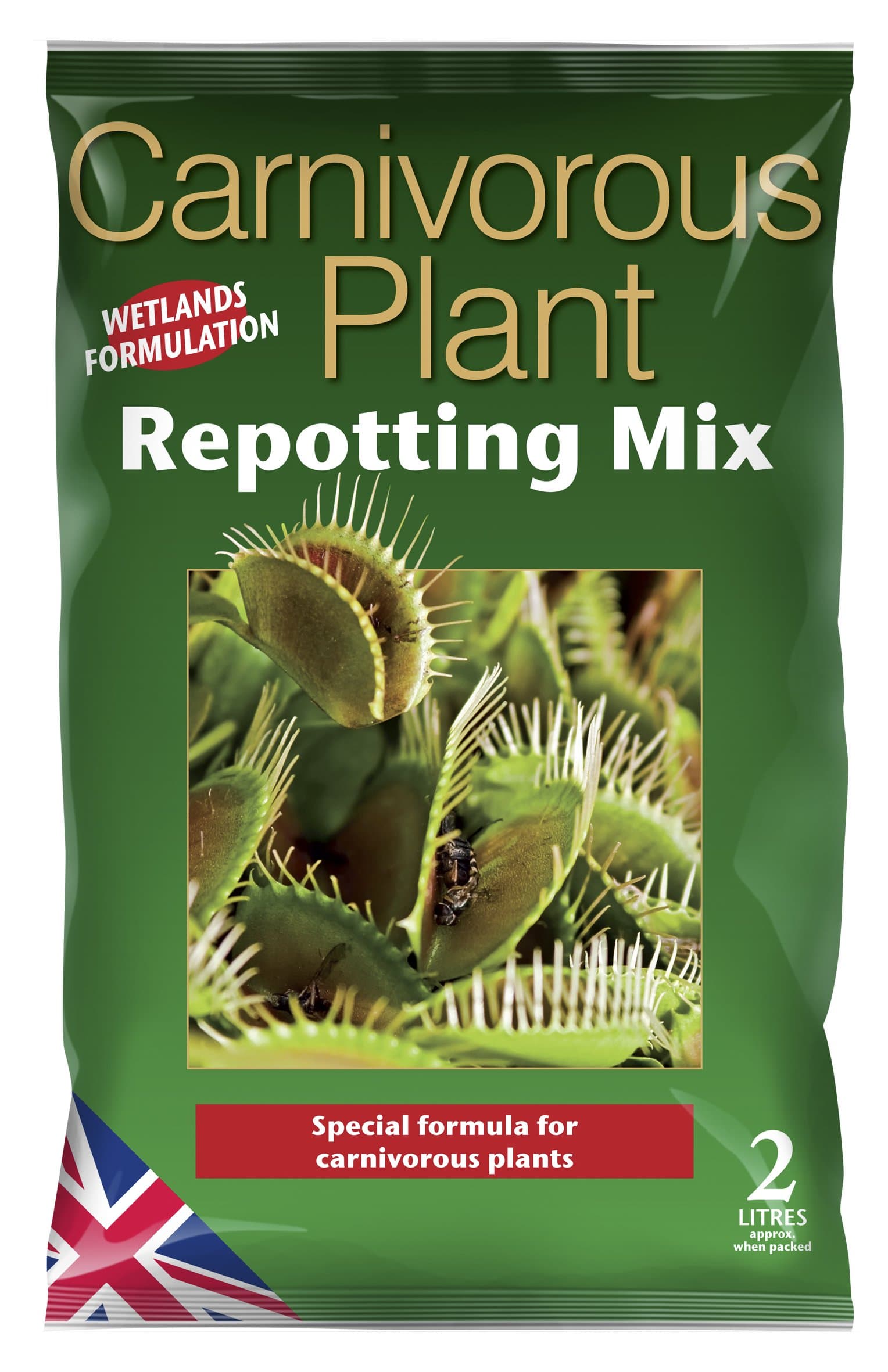 Growth Technology Carnivorous Plant Repotting Mix 2 Litre Bag
