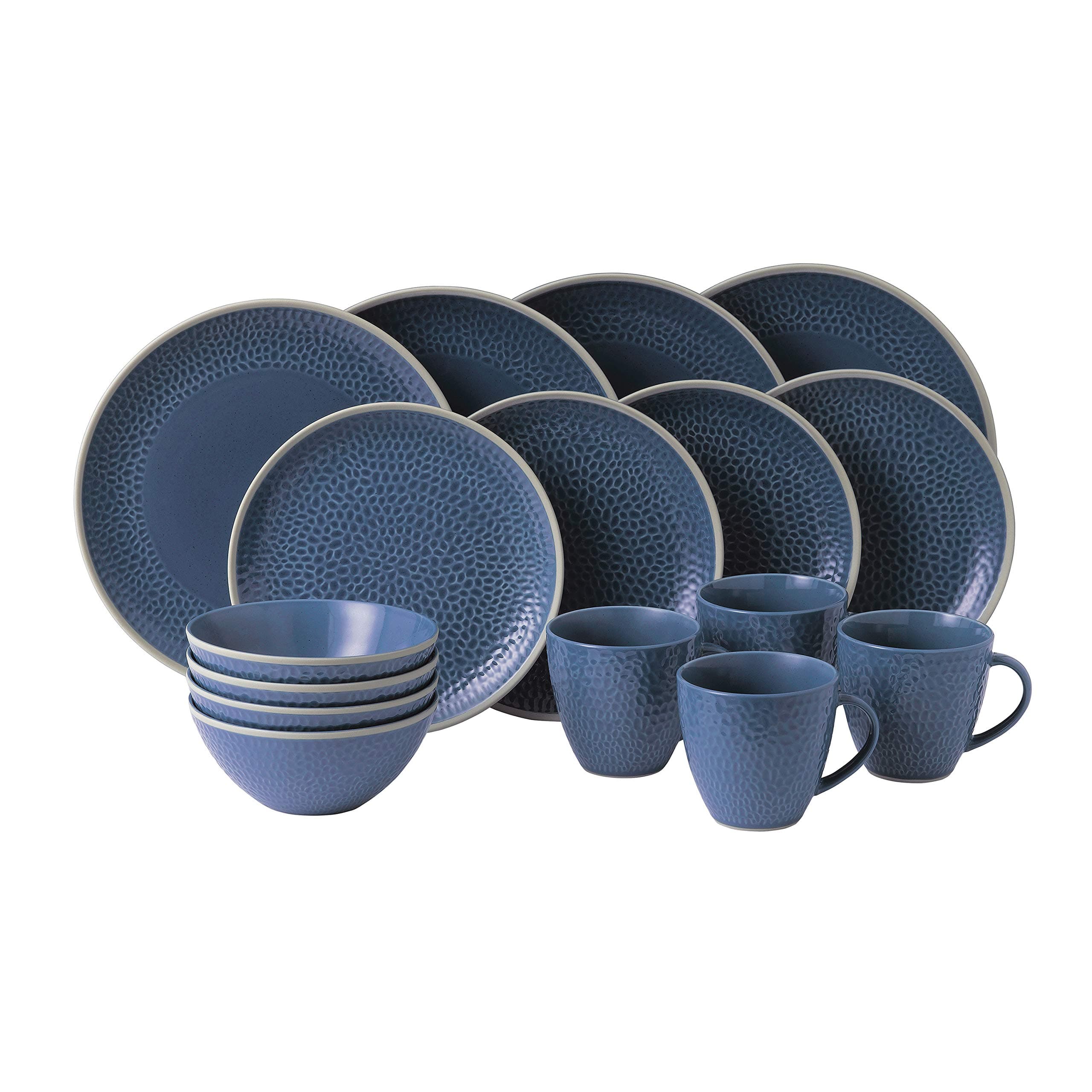 Gordon Ramsay Blue Maze Grill Hammer 16-Piece Dinner Set