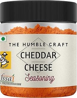 THE SPICE RACK Cheddar Cheese Seasoning Powder - Popcorn, Salad, Pizza, Pasta, Spread, Dip & Marinade. Cheese Powder Seasoning - 250gms