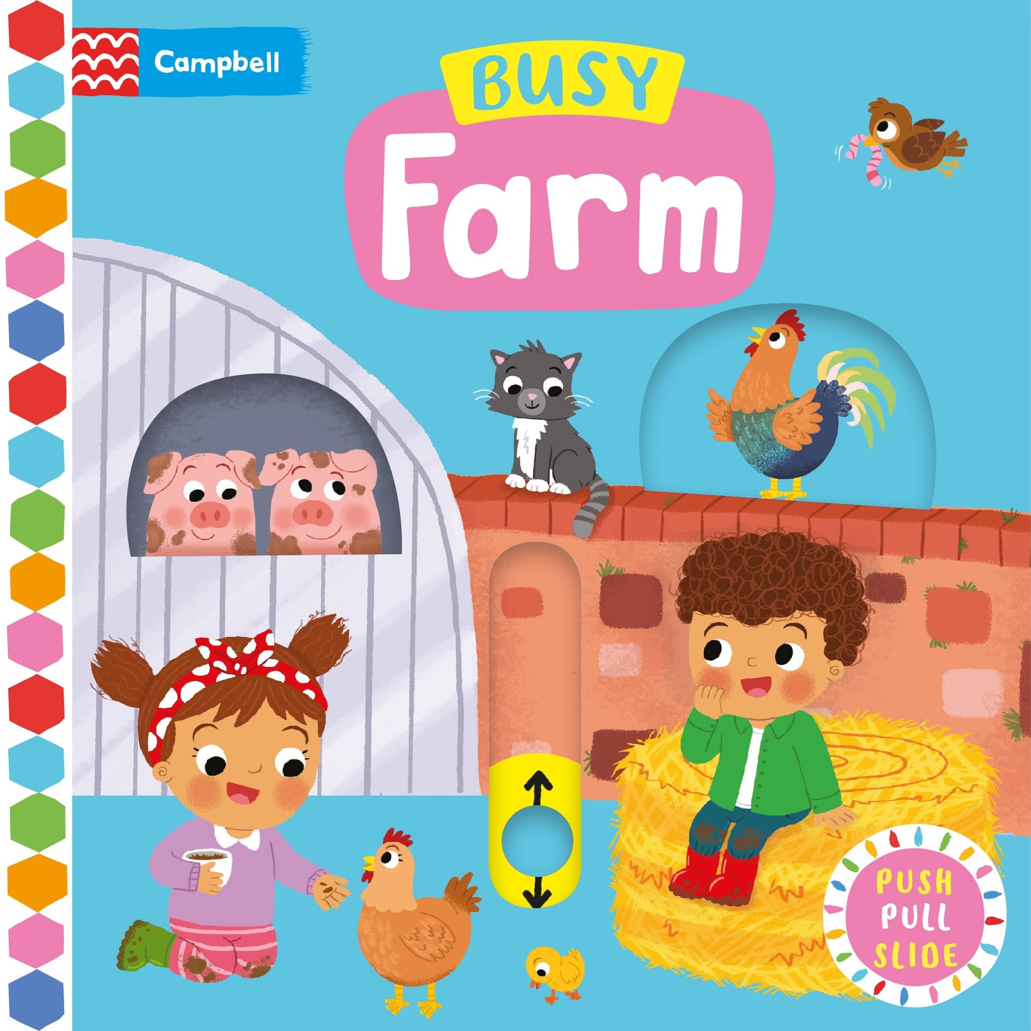 Busy Books: Busy Farm: A Push, Pull, Slide Book