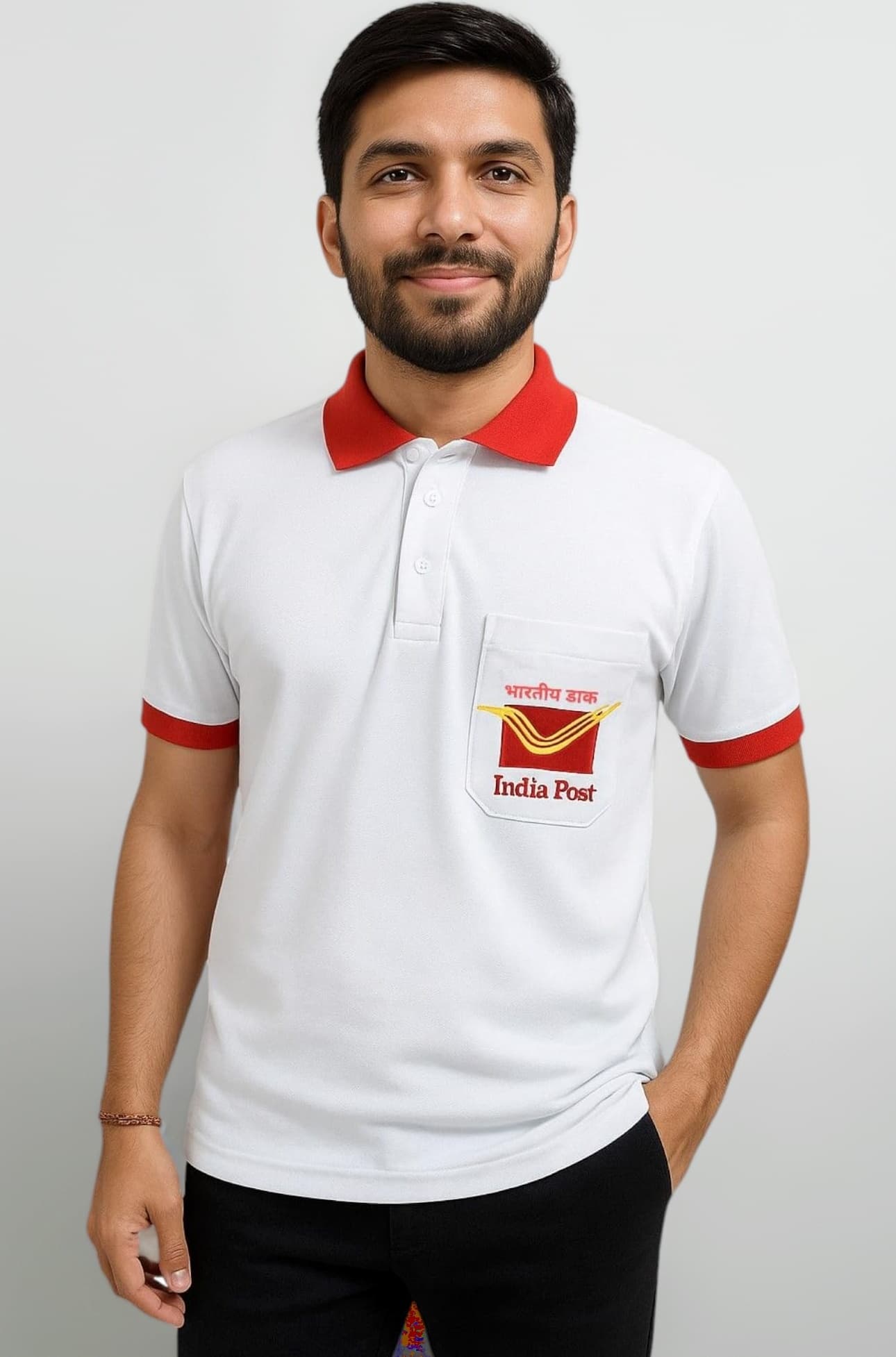 India Post T-Shirt White Colour