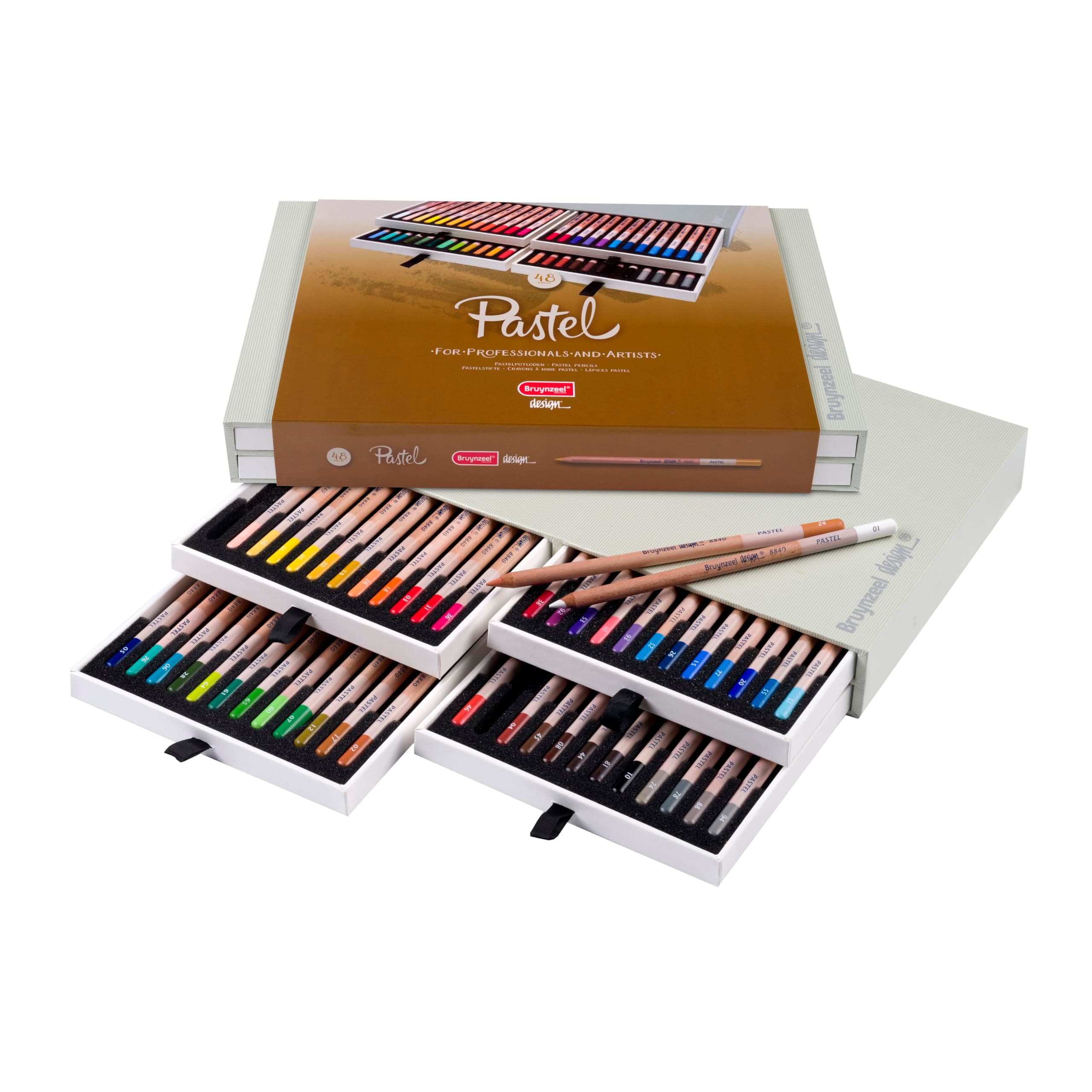 Bruynzeel Pastel Pencils Box 48