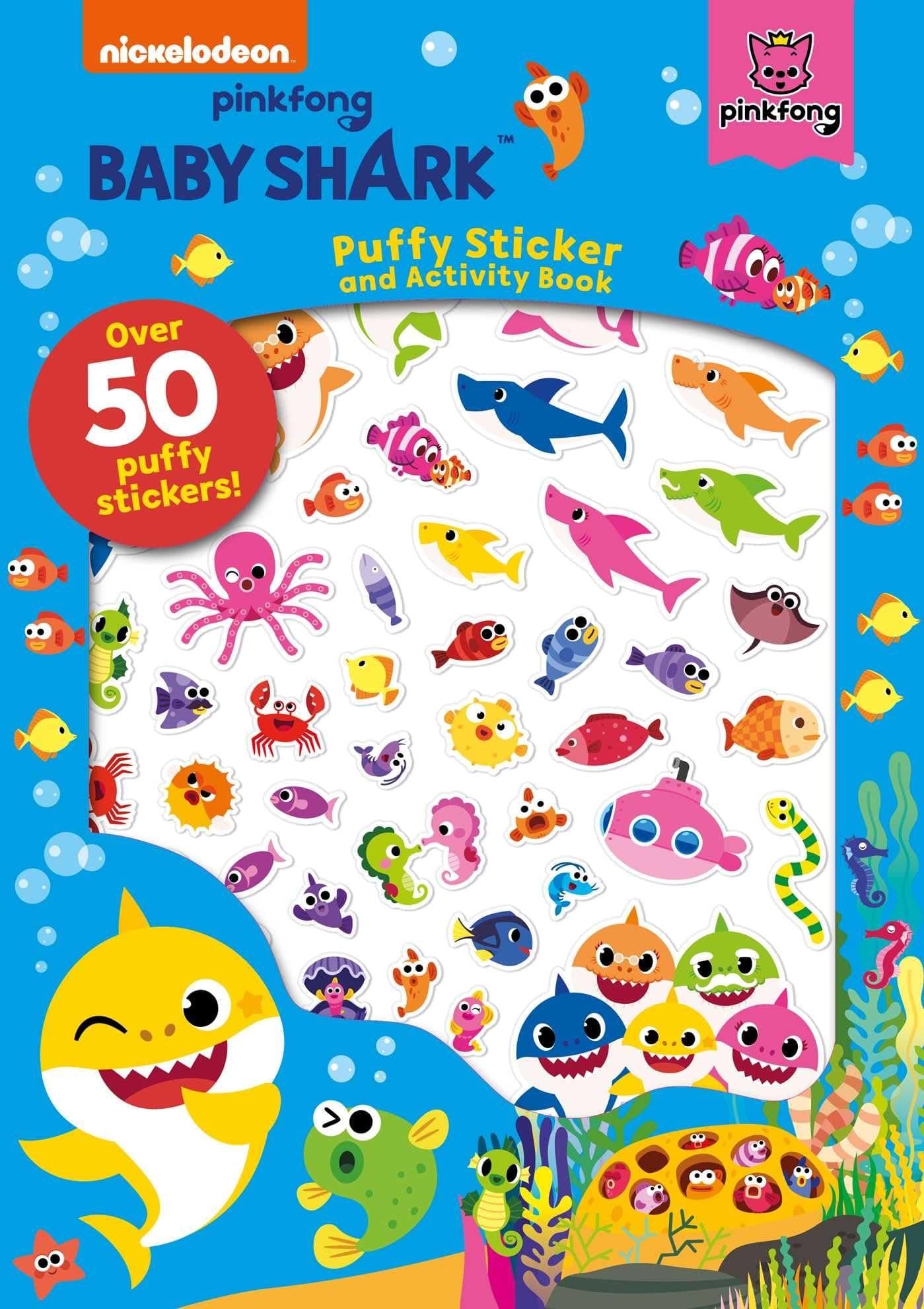 Buzzpop Baby Shark: Puffy Sticker and Activity Book