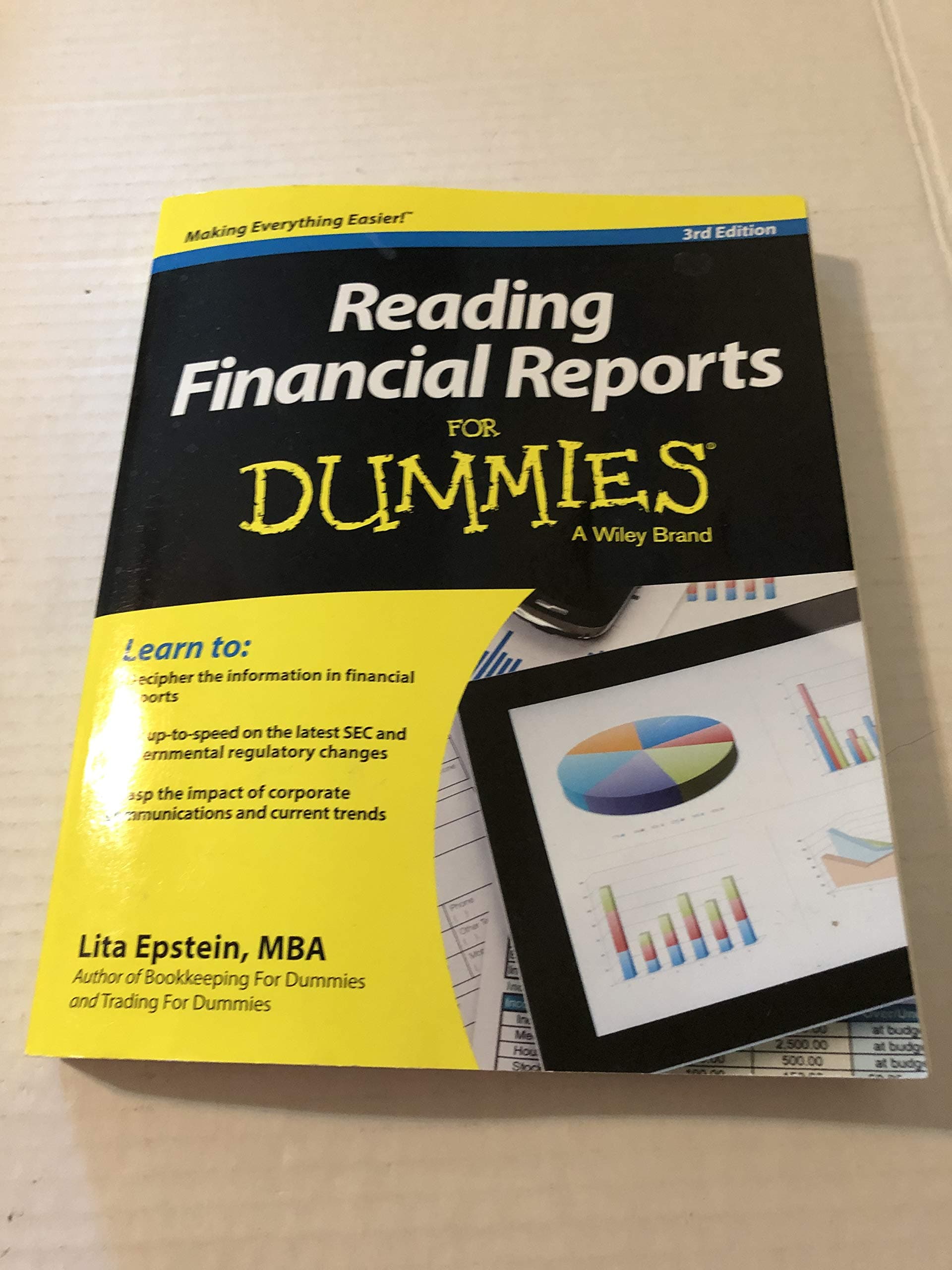 Reading Financial Reports For Dummies Paperback – December 31, 2013