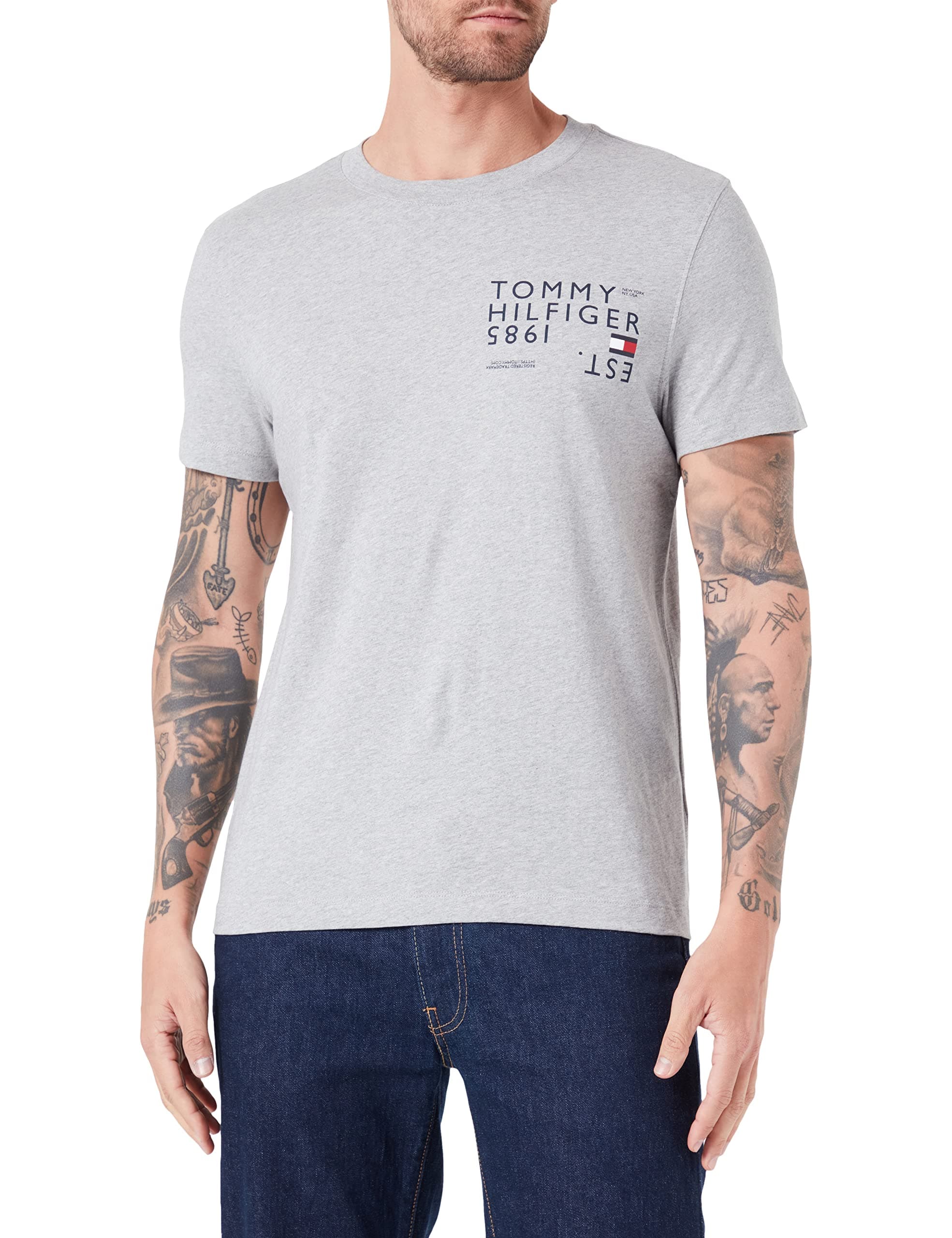 Tommy Hilfigermens Logo T-Shirts