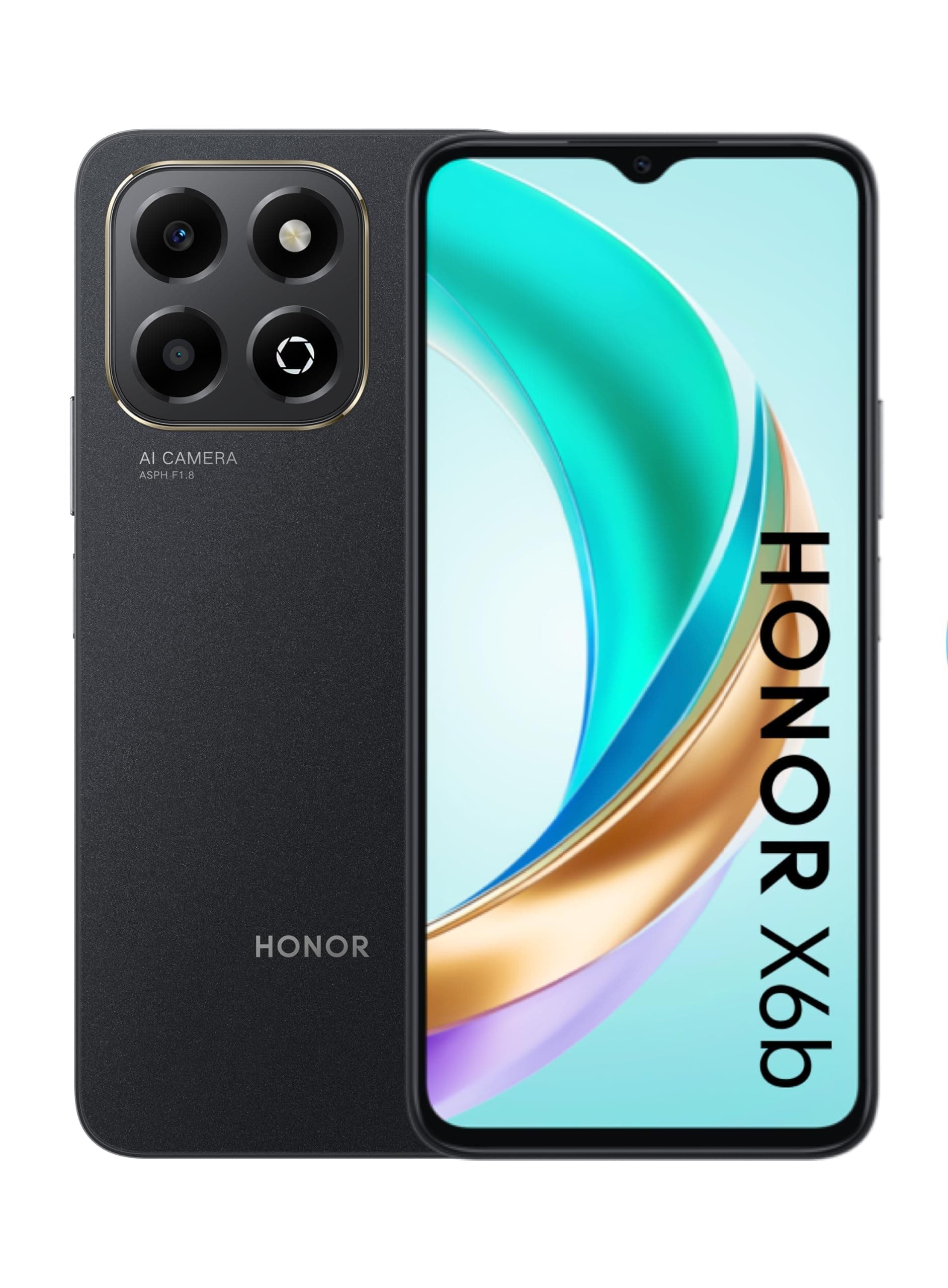 HONOR X6b 6GB+128GB Midnight Black with