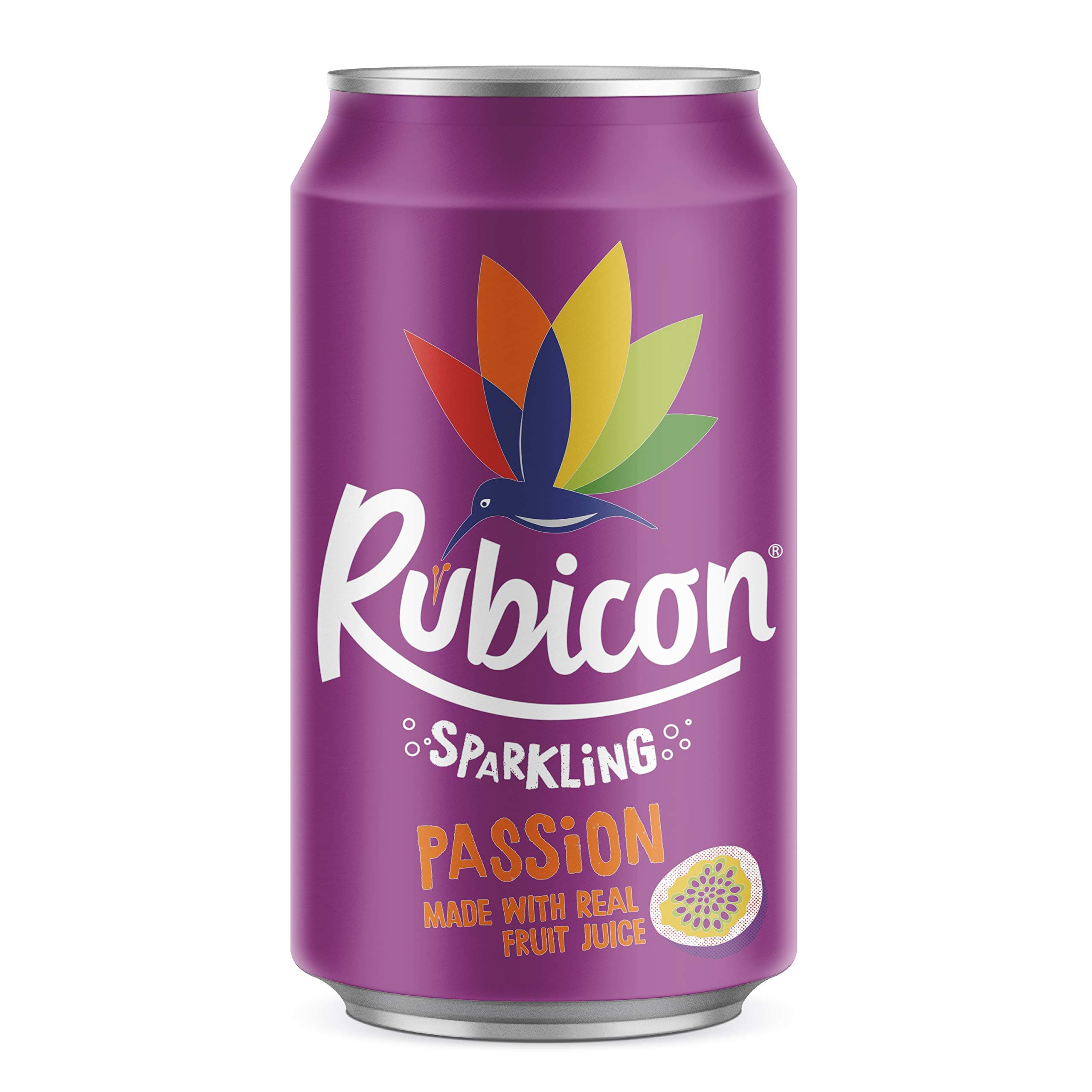 Rubicon Sparkling Passion Made with Real Fruit Juice 330ml