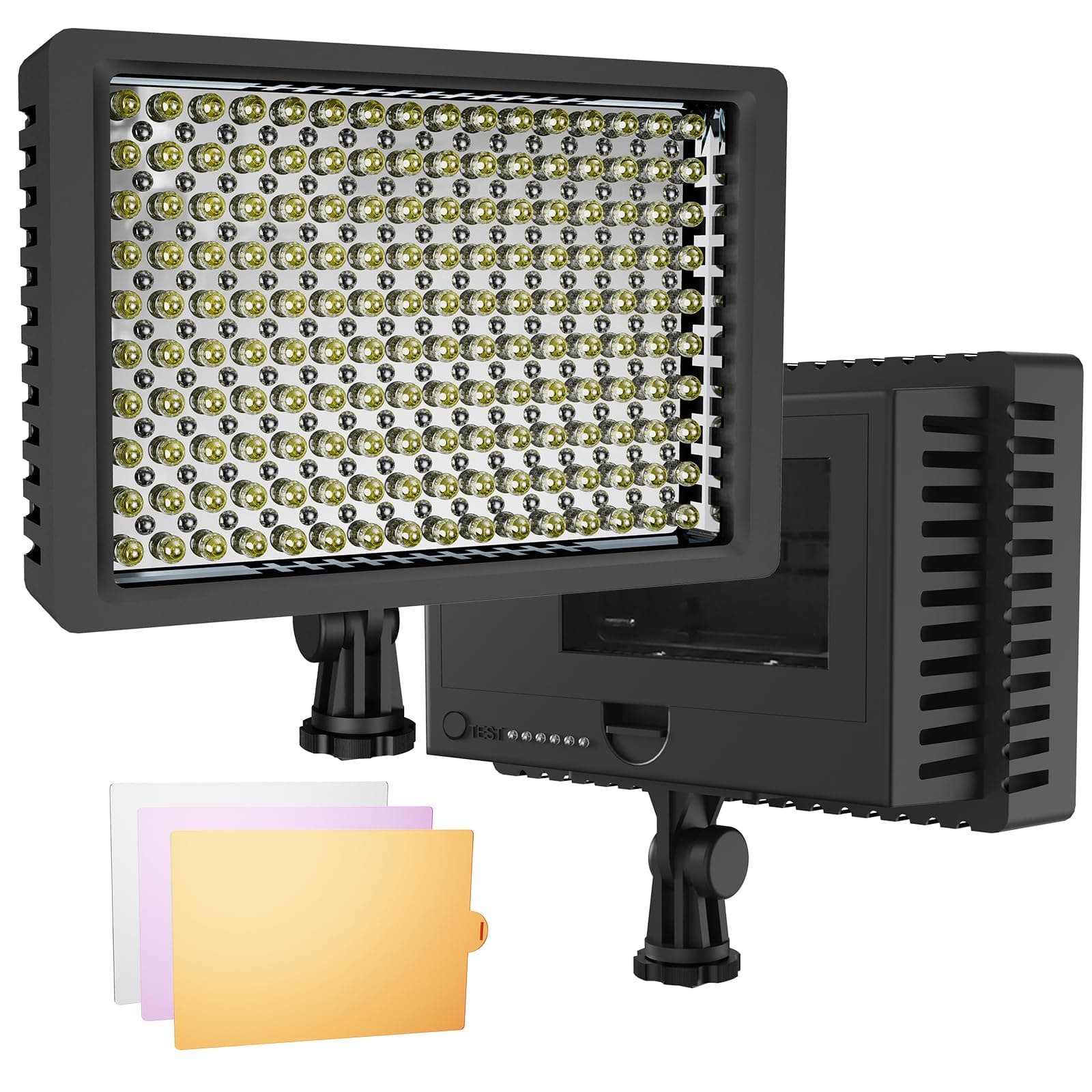 Lightdow LD-160 Ultra High Power Dimmable 160 LED Bulb Video Light for Canon Nikon Sony DSLR Camera