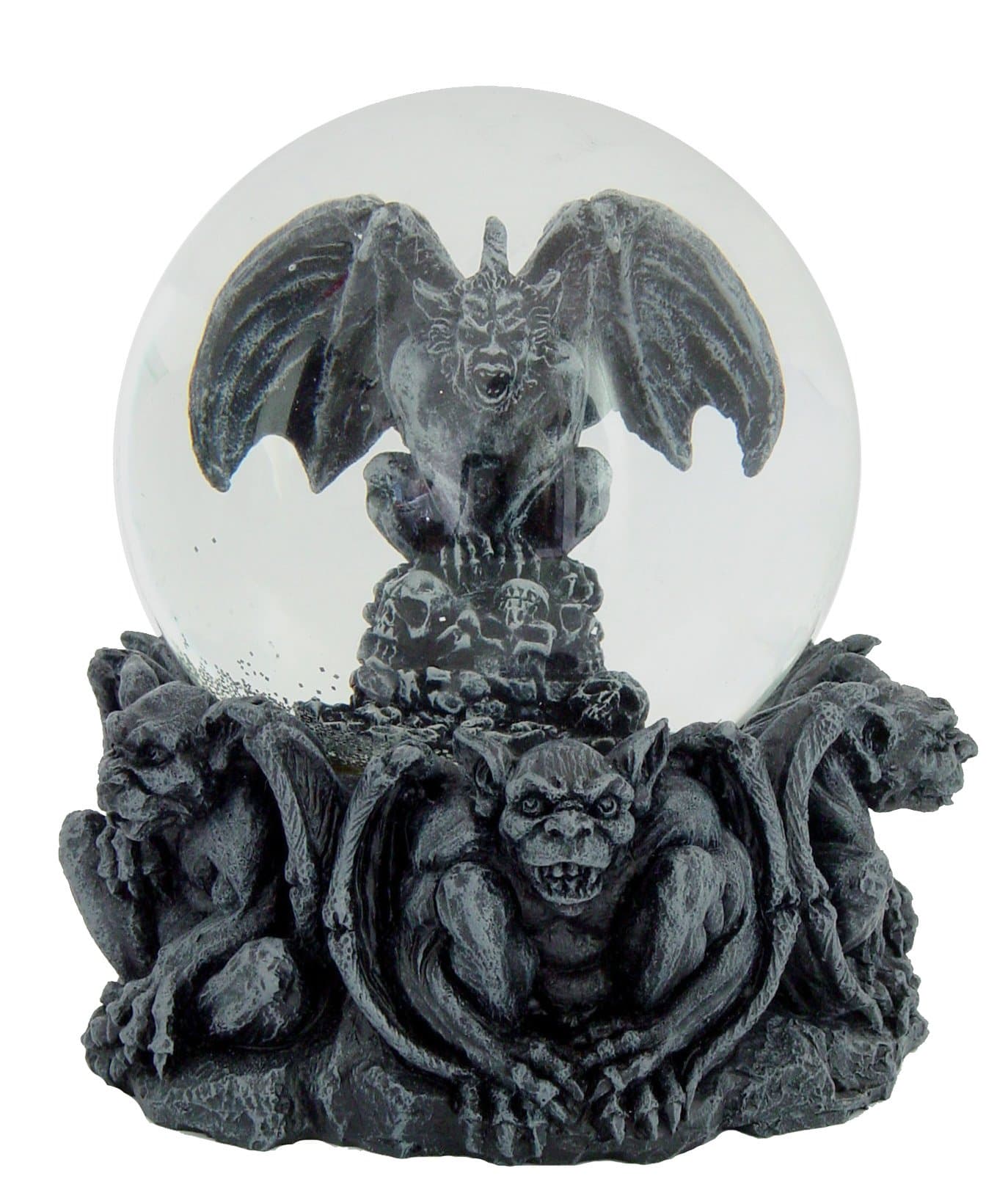 GARGOYLE WATER GLOBE 5-1/4"H, 92966 BY ACK