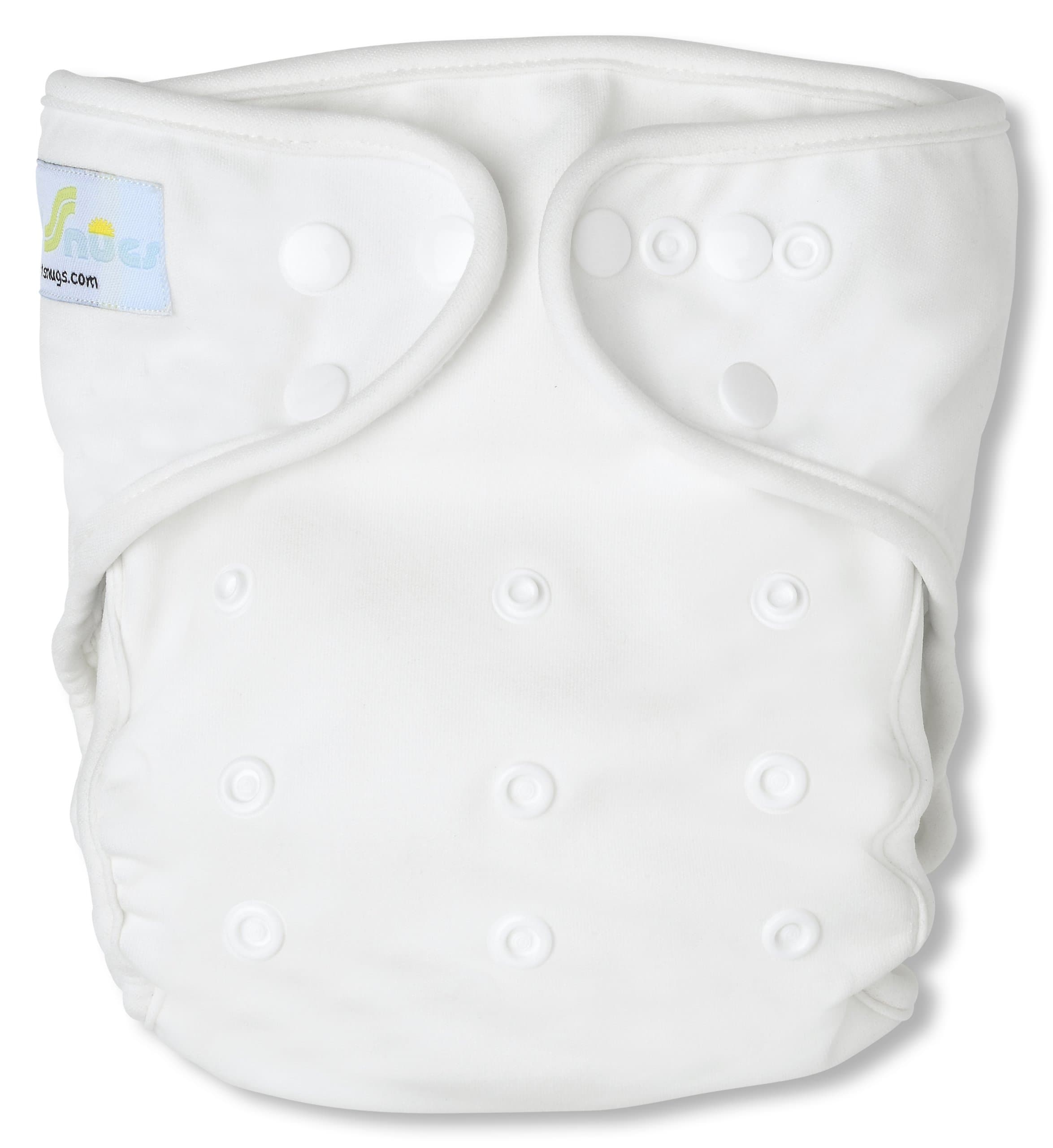 SimpleSnug All-in-Two Cloth Diaper Cover (White)