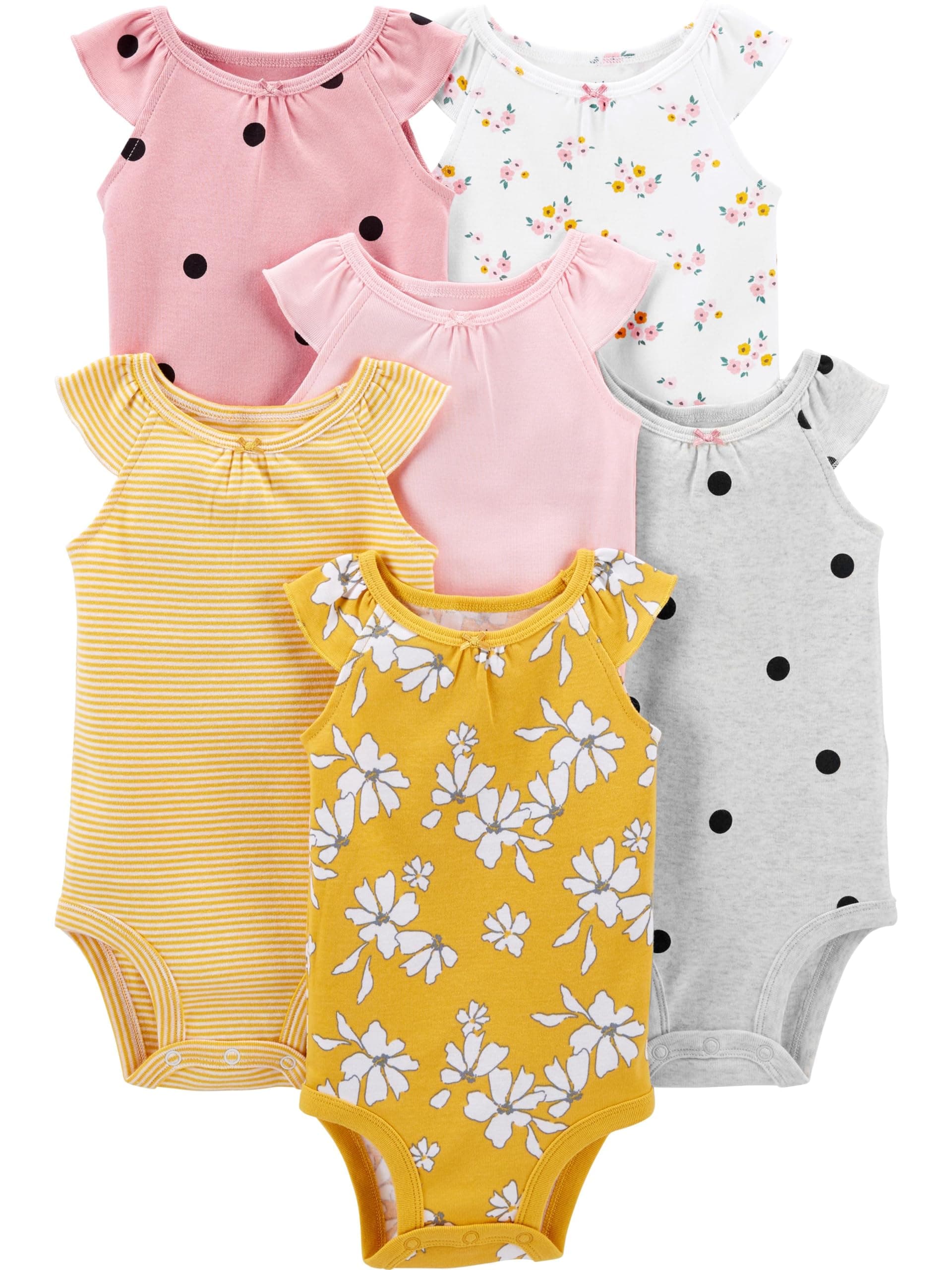 by Carter's Baby 6-Pack Sleeveless Bodysuit