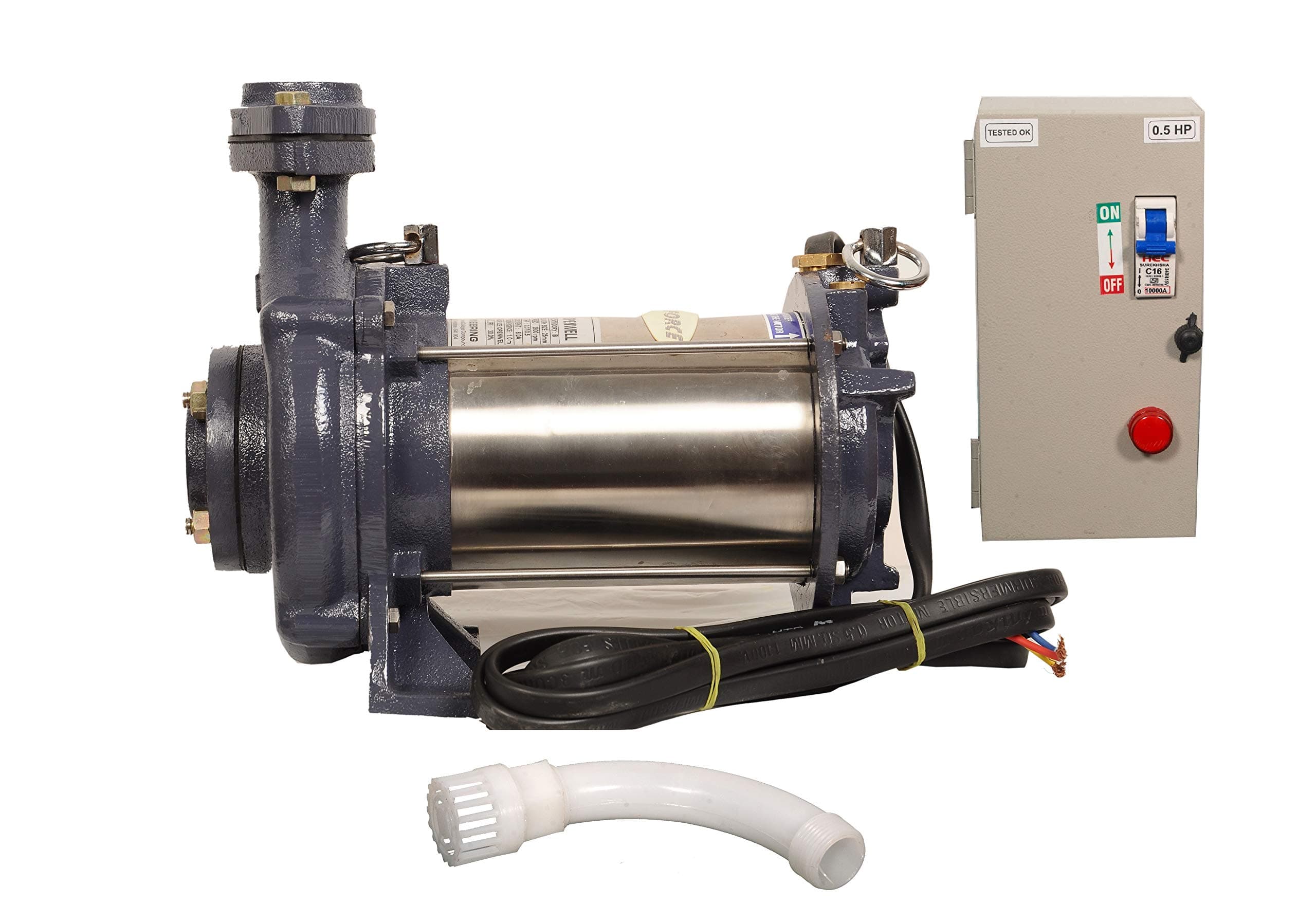 AquaForce 0.5 HP Open Well Submersible Water Pump