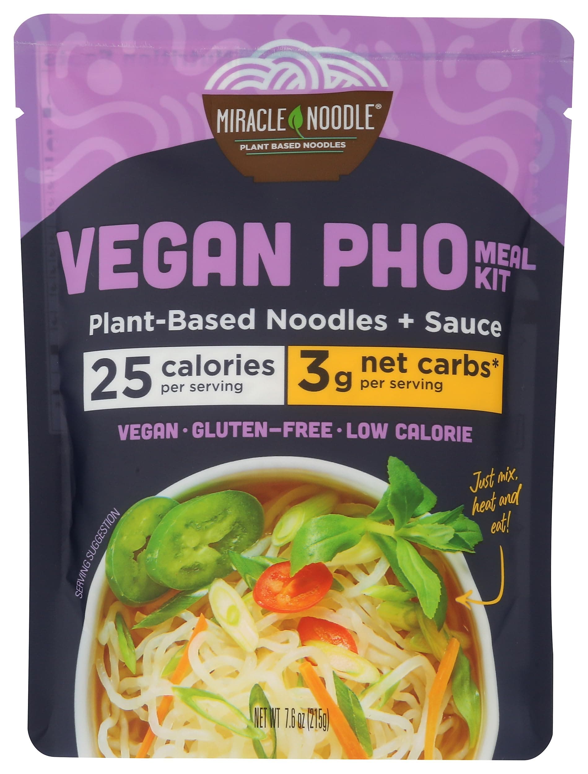 Miracle Noodle, Pho Shirataki, 7.6 Ounce