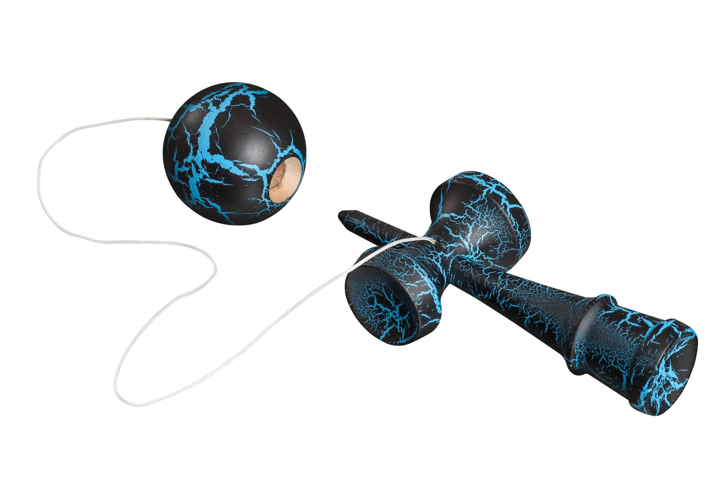 Philos 3803 Kendama Game, Black and Blue, Multi-Colour
