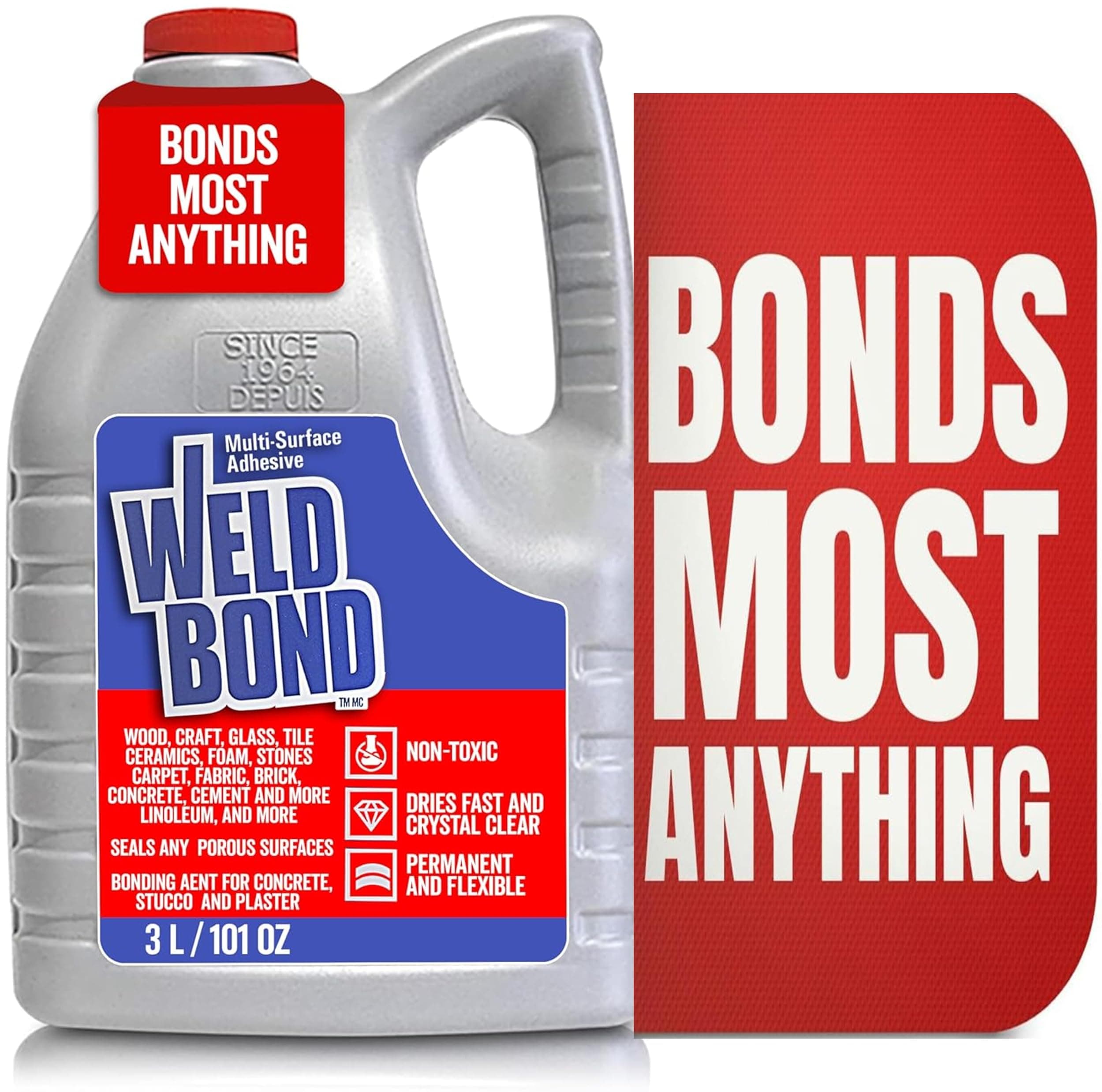 Weldbond 8-50030 Universal Adhesive, 101 fl. oz.