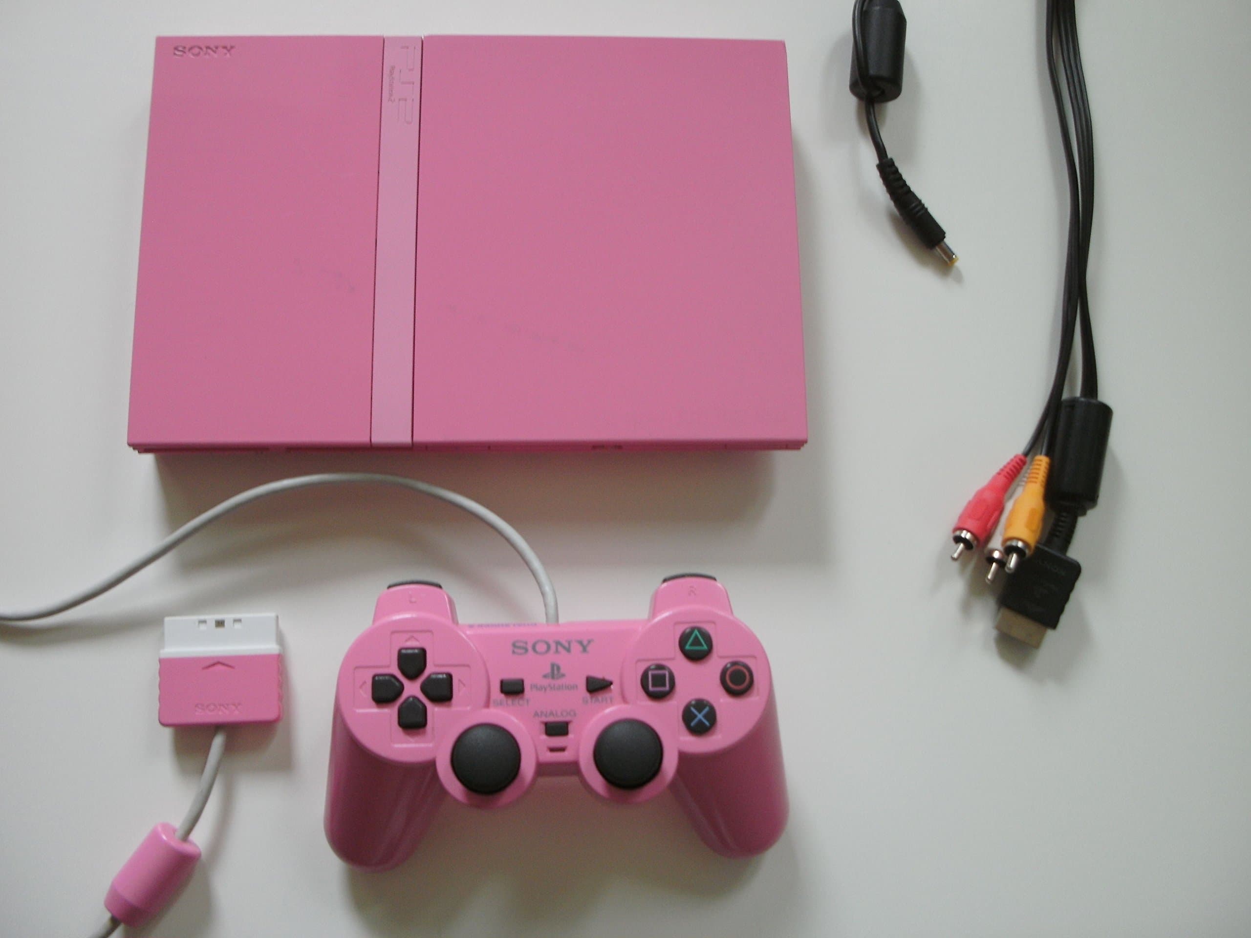 Sony PlayStation 2 Slimline Console (Pink)