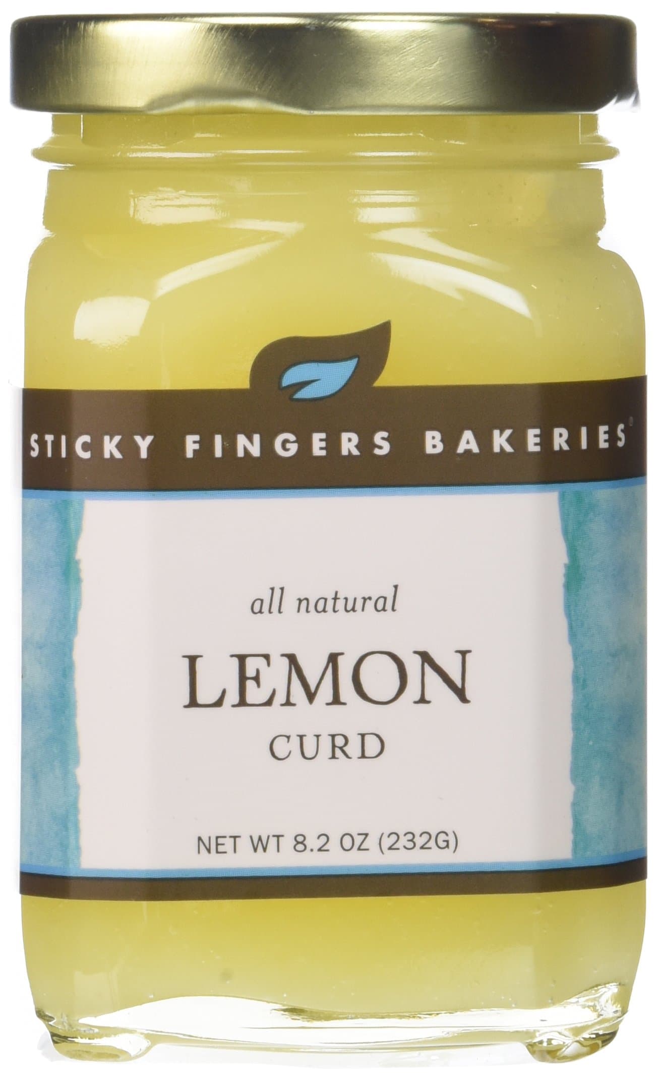Sticky Fingers, Fruit Curd Lemon, 8.2 Ounce