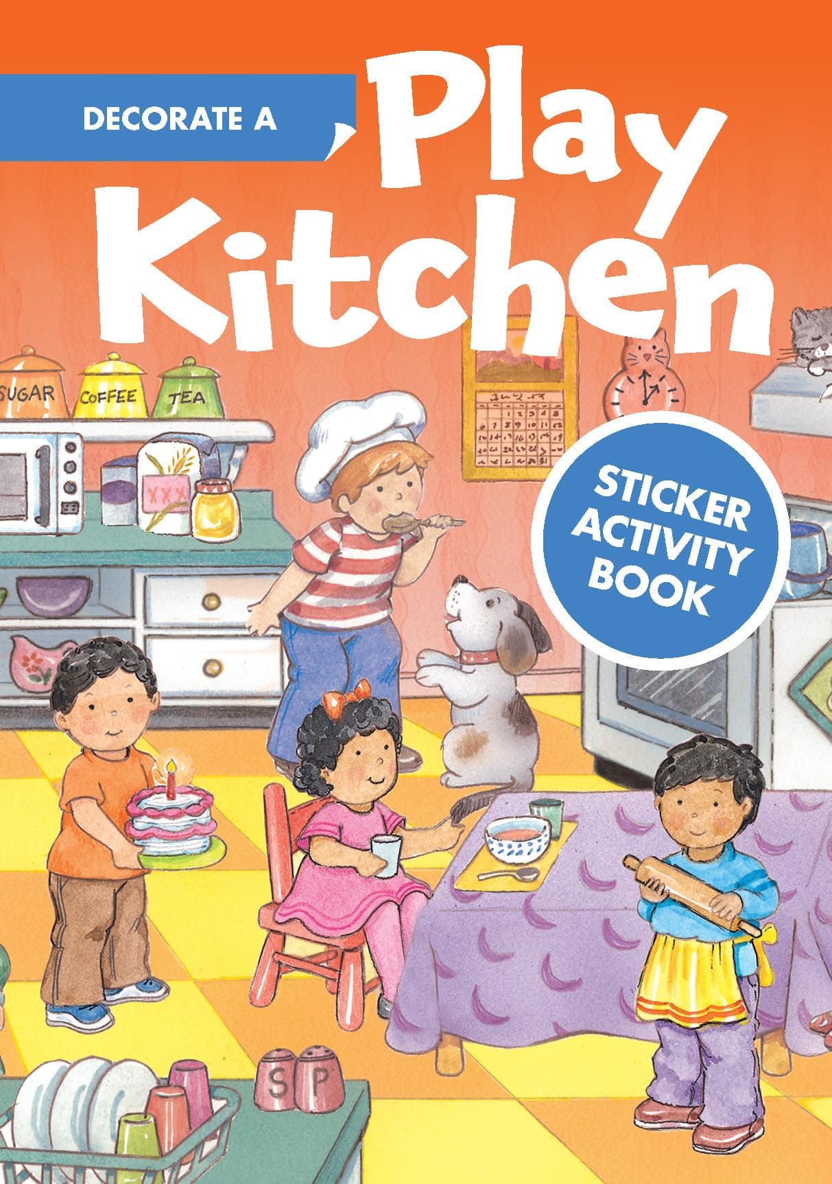 My Play Kitchen Sticker Activity Book (Dover Little Activity Books: Food)