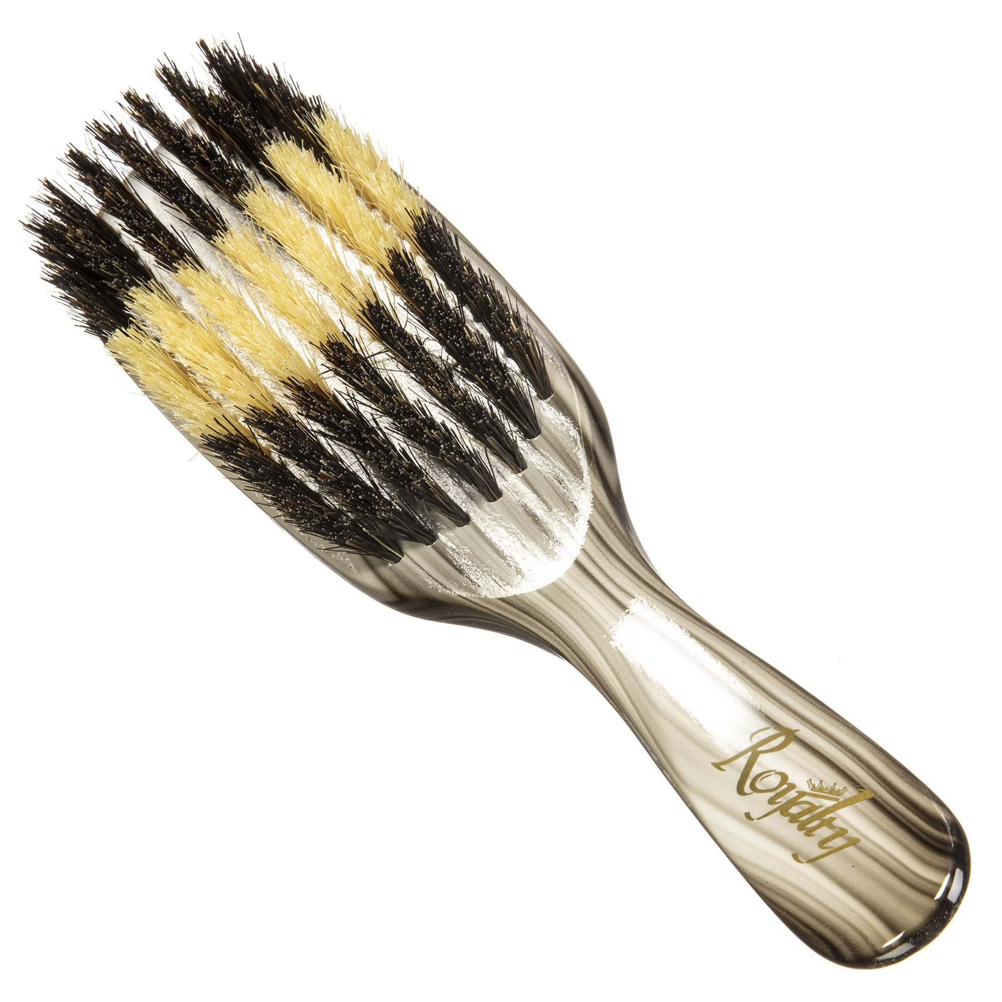 Royalty by Brush King Wave Brush #790-7 Row Medium Wave Brush 360 - Og Royalty - from The Maker of Torino Pro 360 Waves Brushes